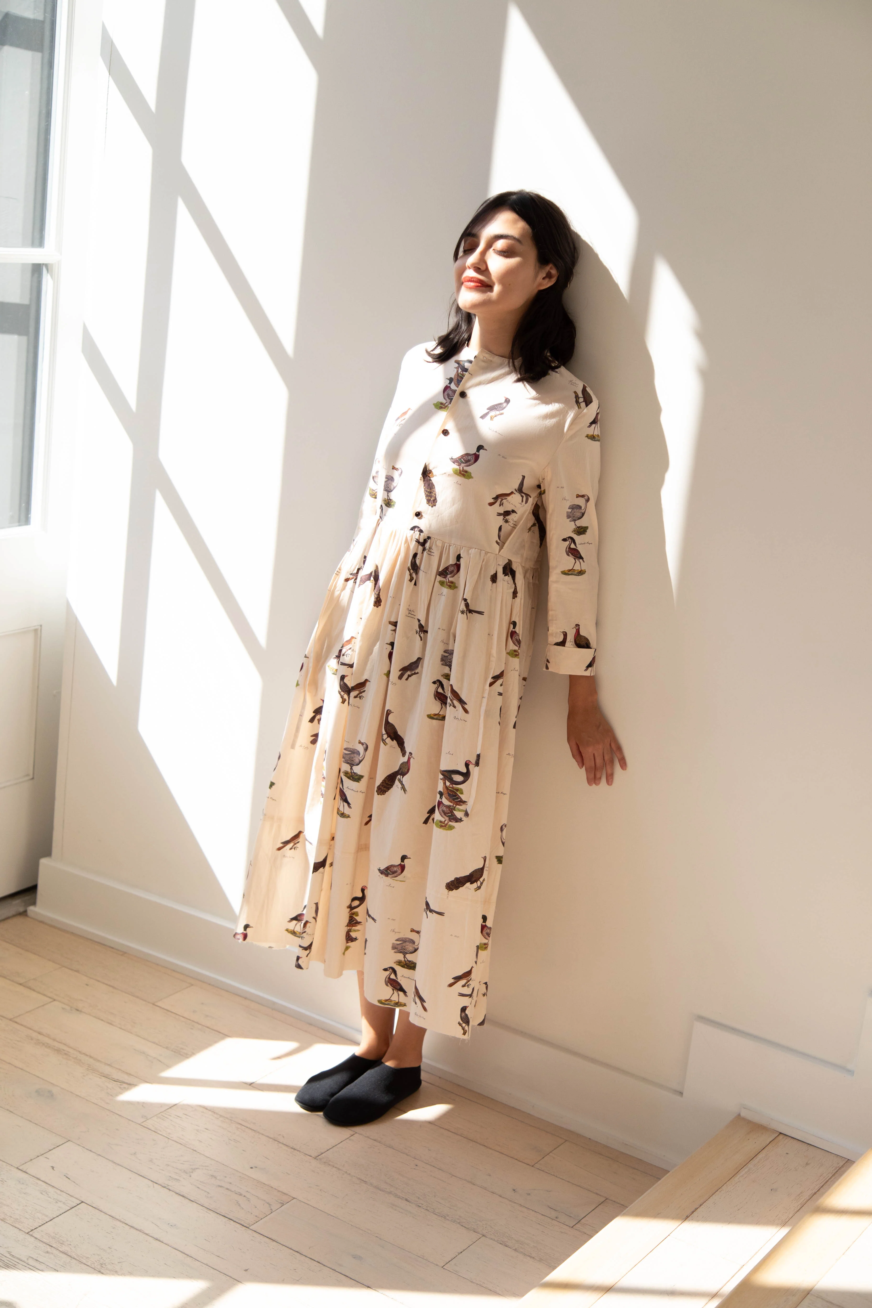 Aleksandr Manamïs | Loose Front Dress in Birds - Image 20