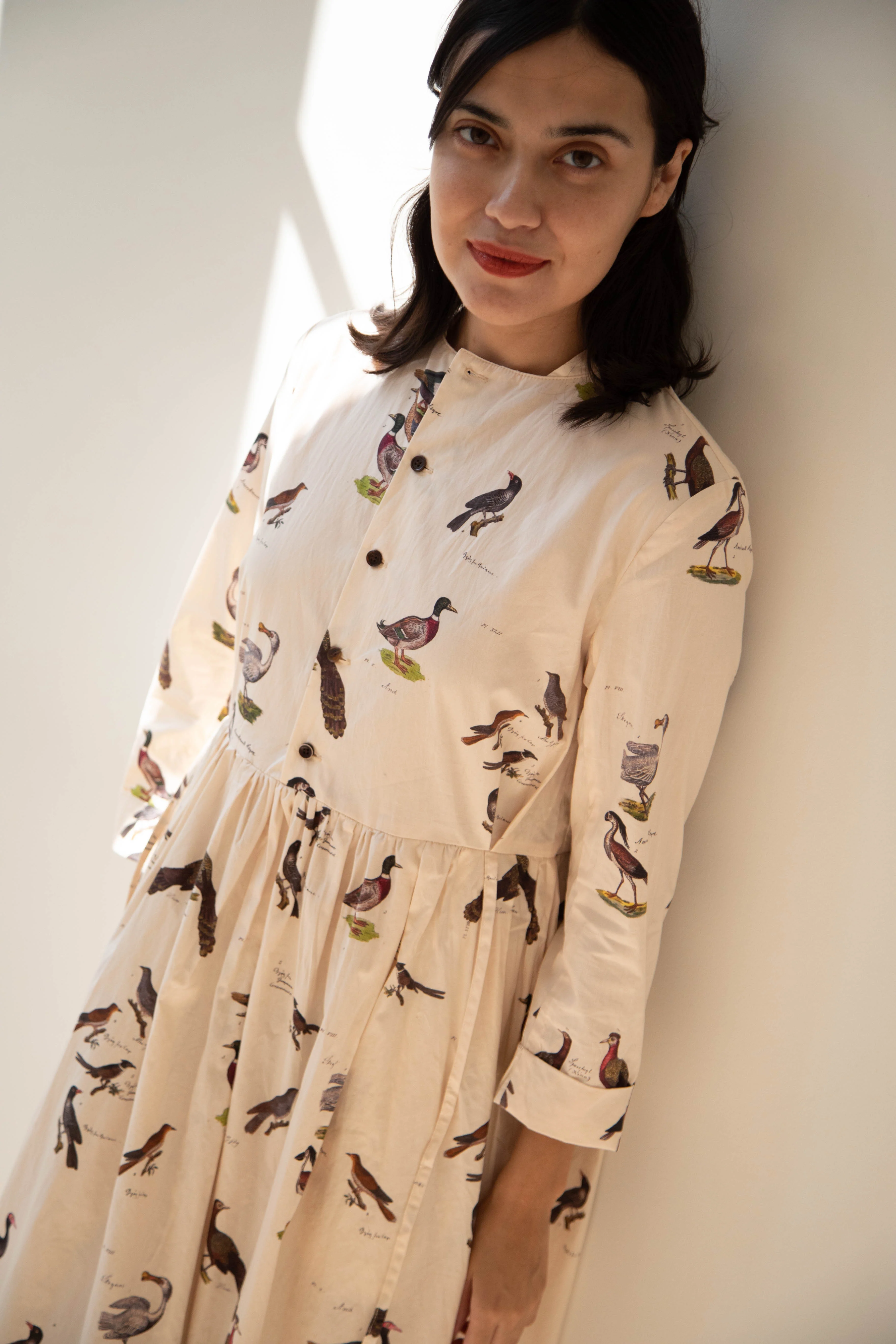Aleksandr Manamïs | Loose Front Dress in Birds - Image 27