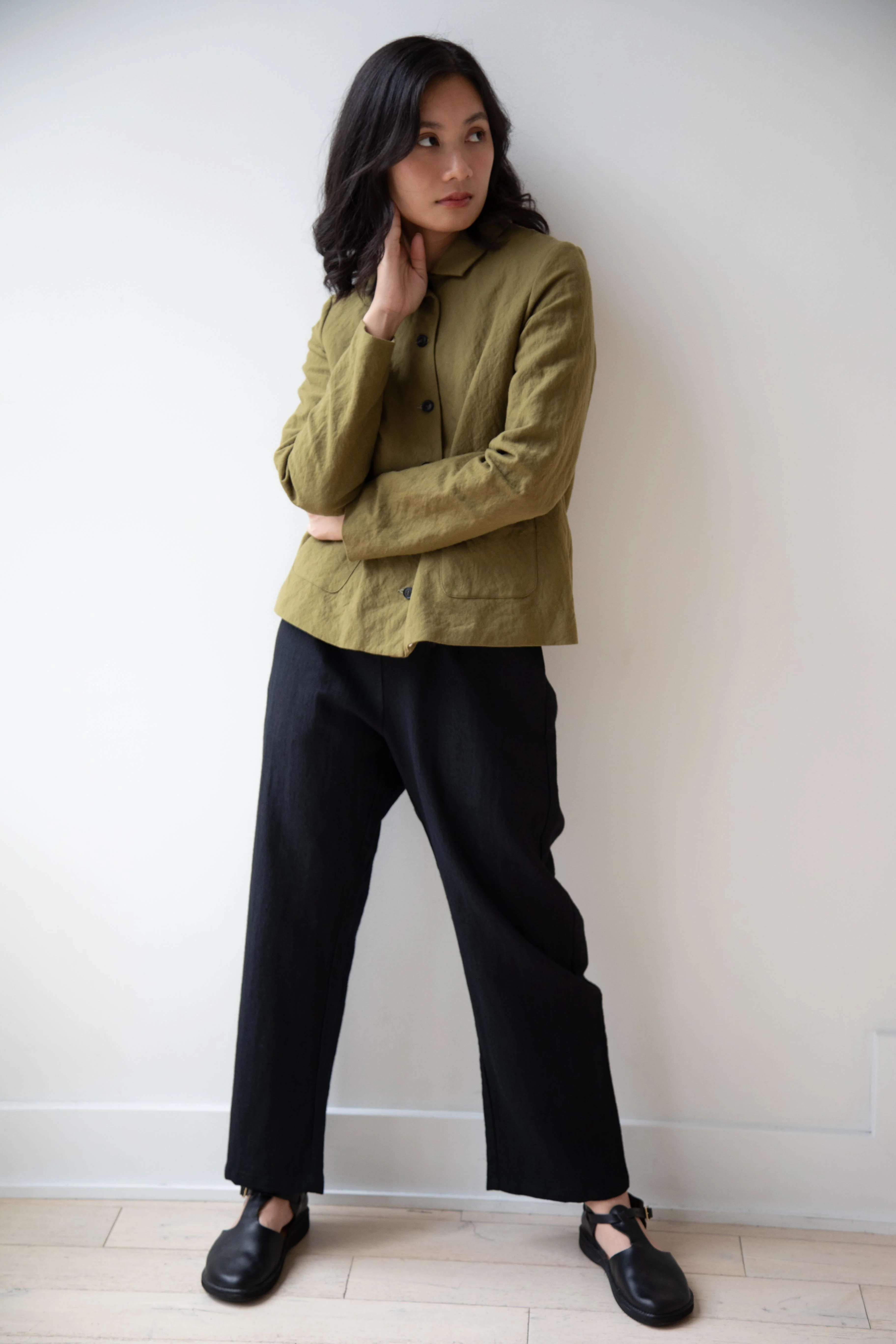 Apuntob | Cotton Wool Jacket in Forest - Image 30