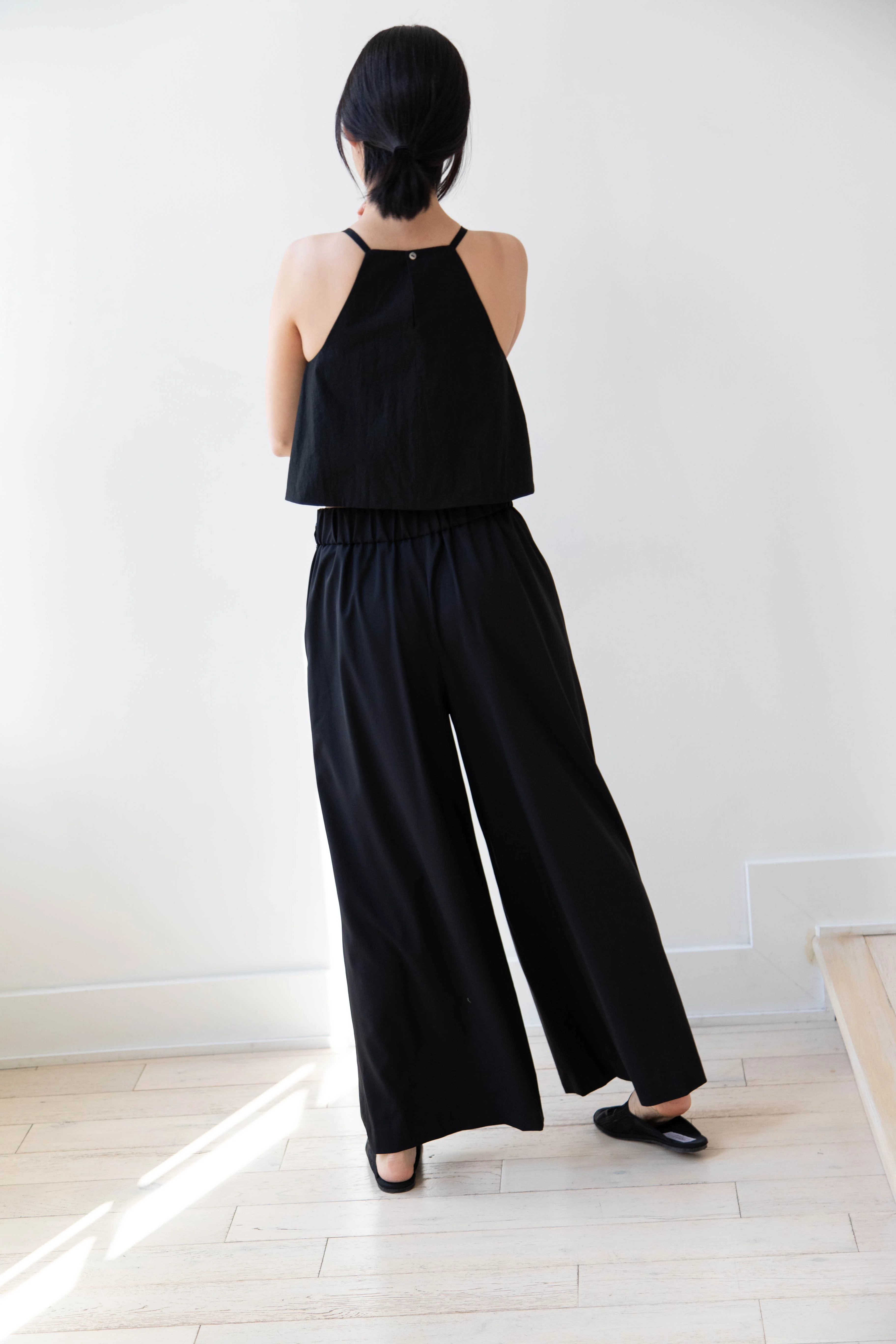 Arts & Science | Back Gum Tuck Culottes in Black - Image 5