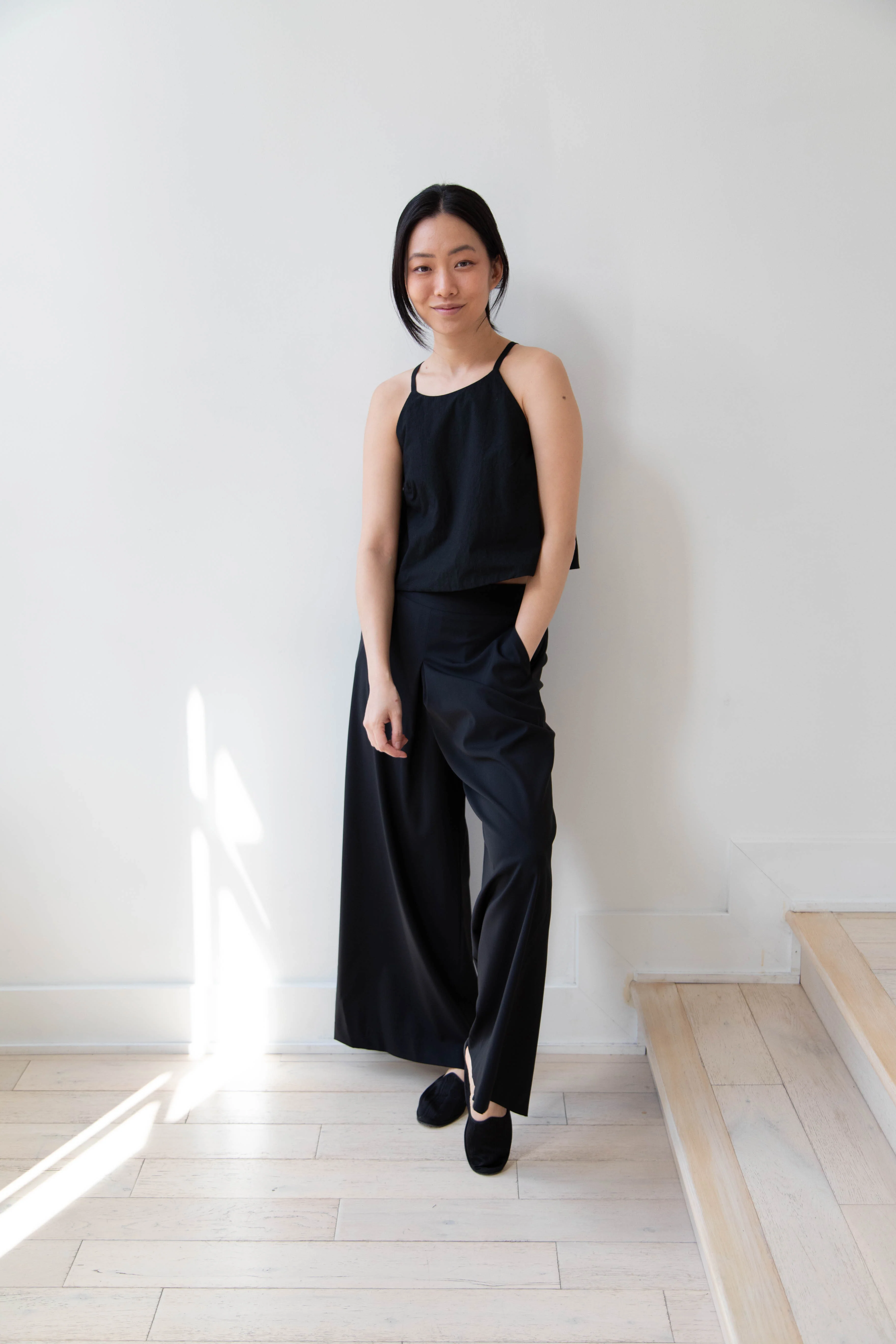 Arts & Science | Back Gum Tuck Culottes in Black - Image 7