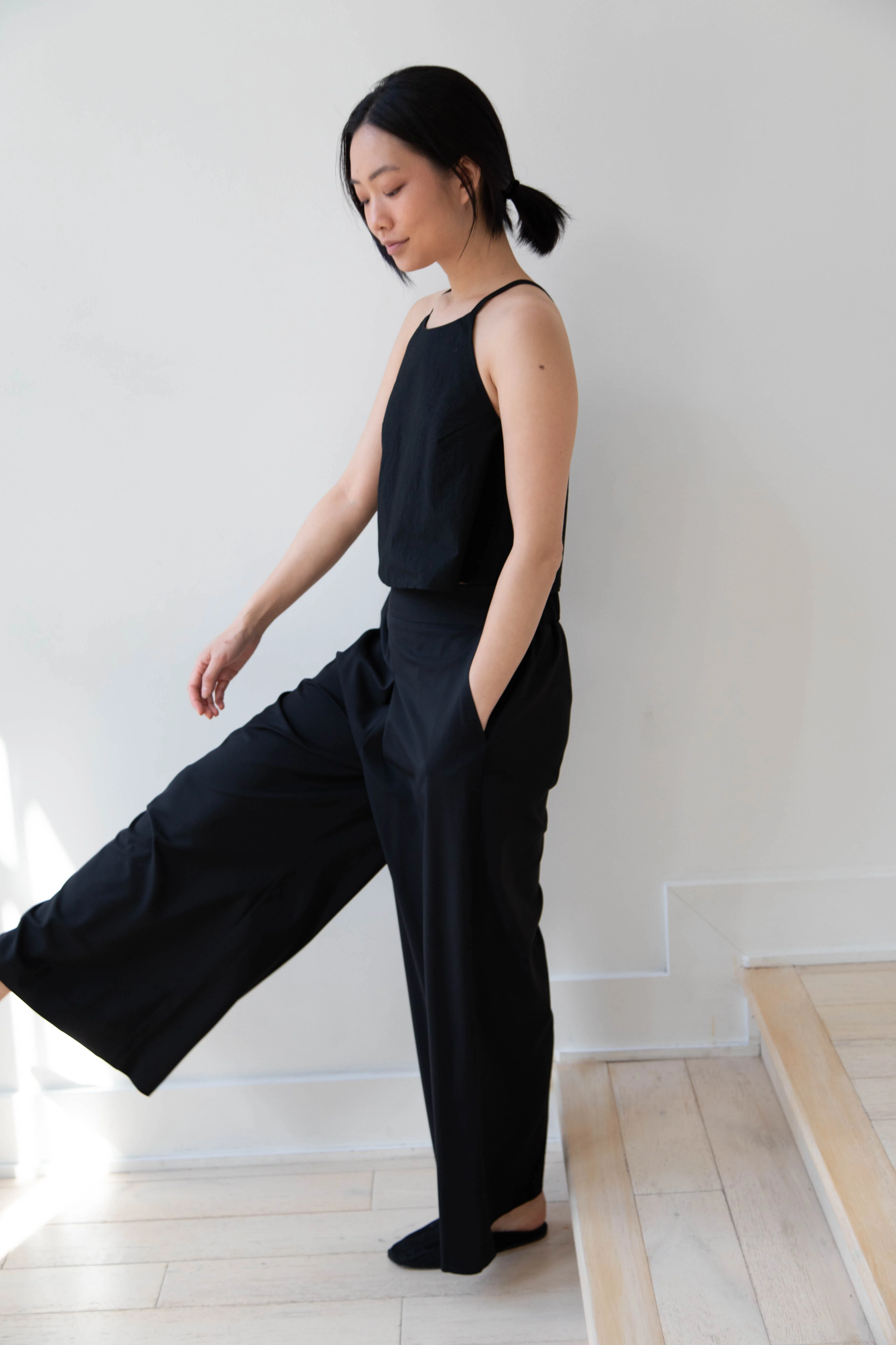 Arts & Science | Back Gum Tuck Culottes in Black - Image 8