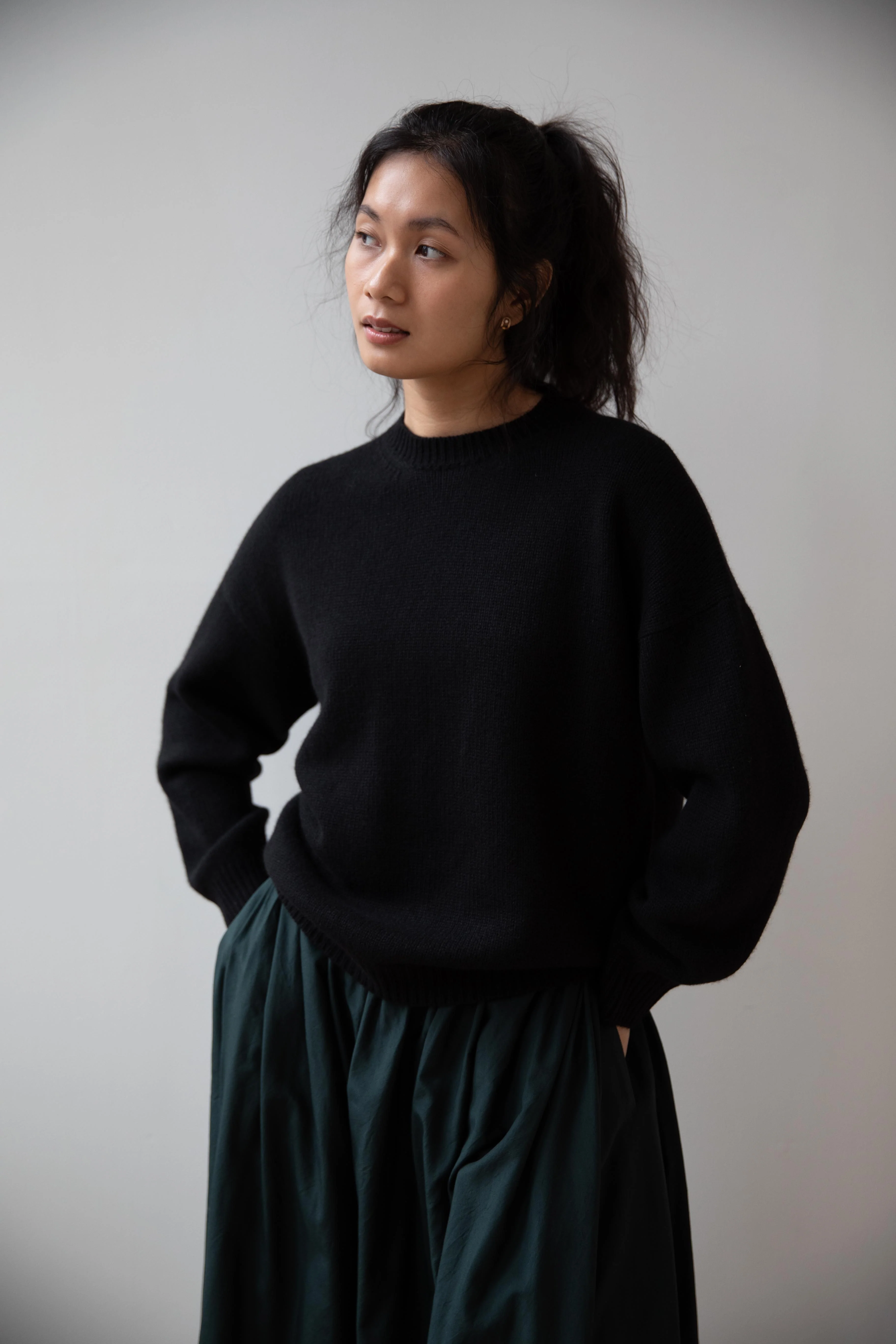 Arts & Science | Back Line Sweater in Black - Image 2