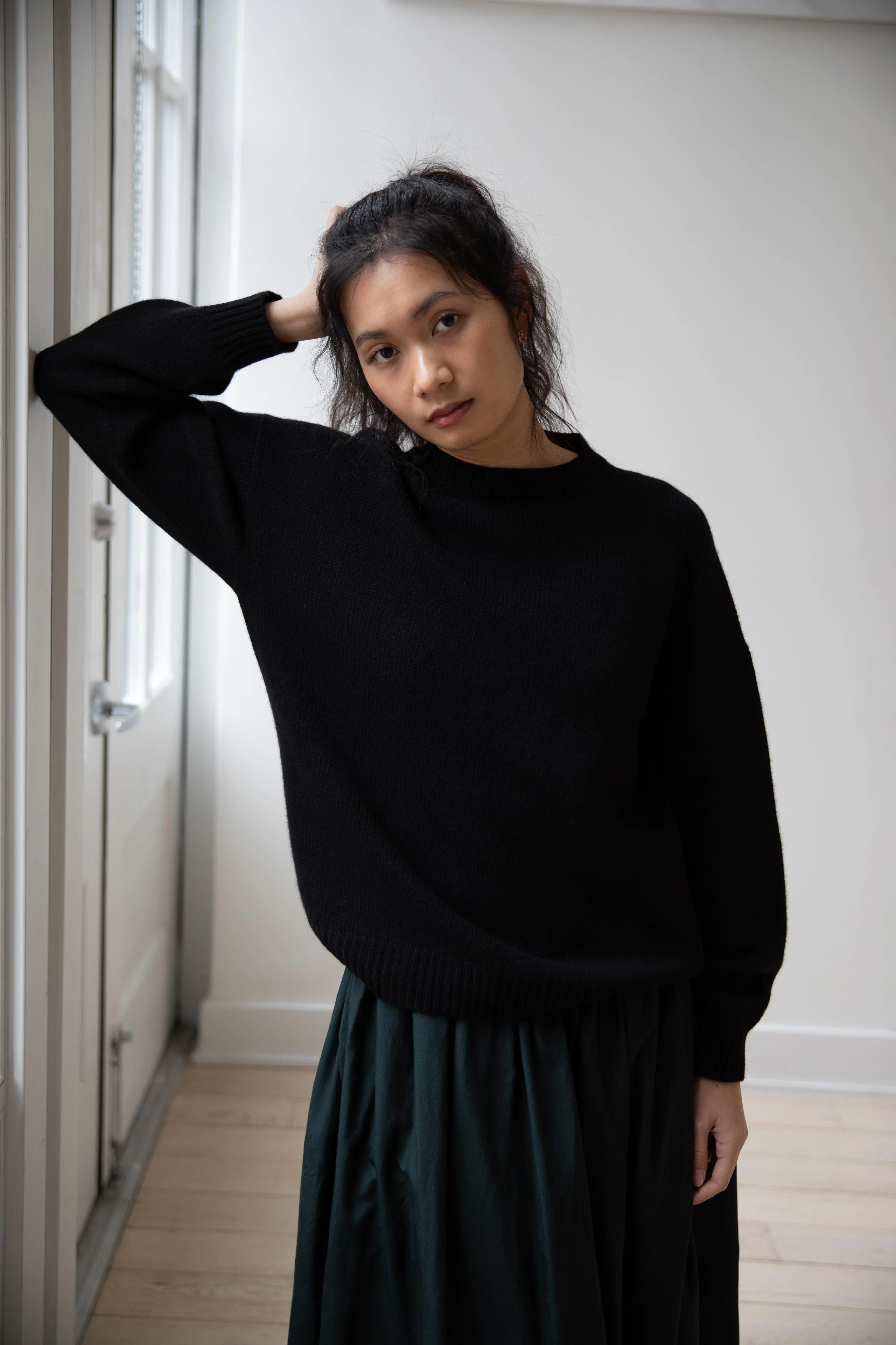 Arts & Science | Back Line Sweater in Black - Image 43