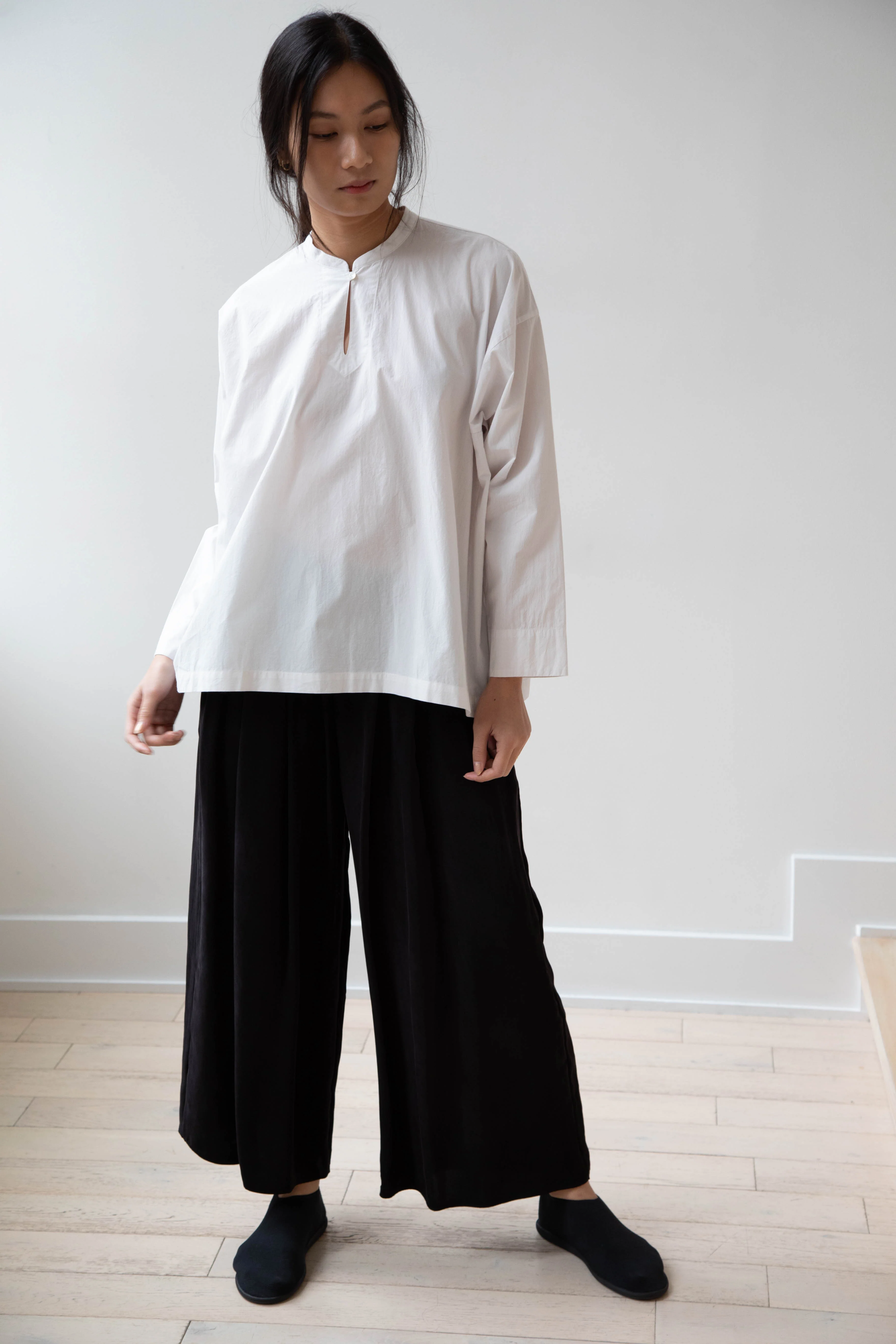 Arts & Science | Back Smocking Blouse in Vintage White - Image 17