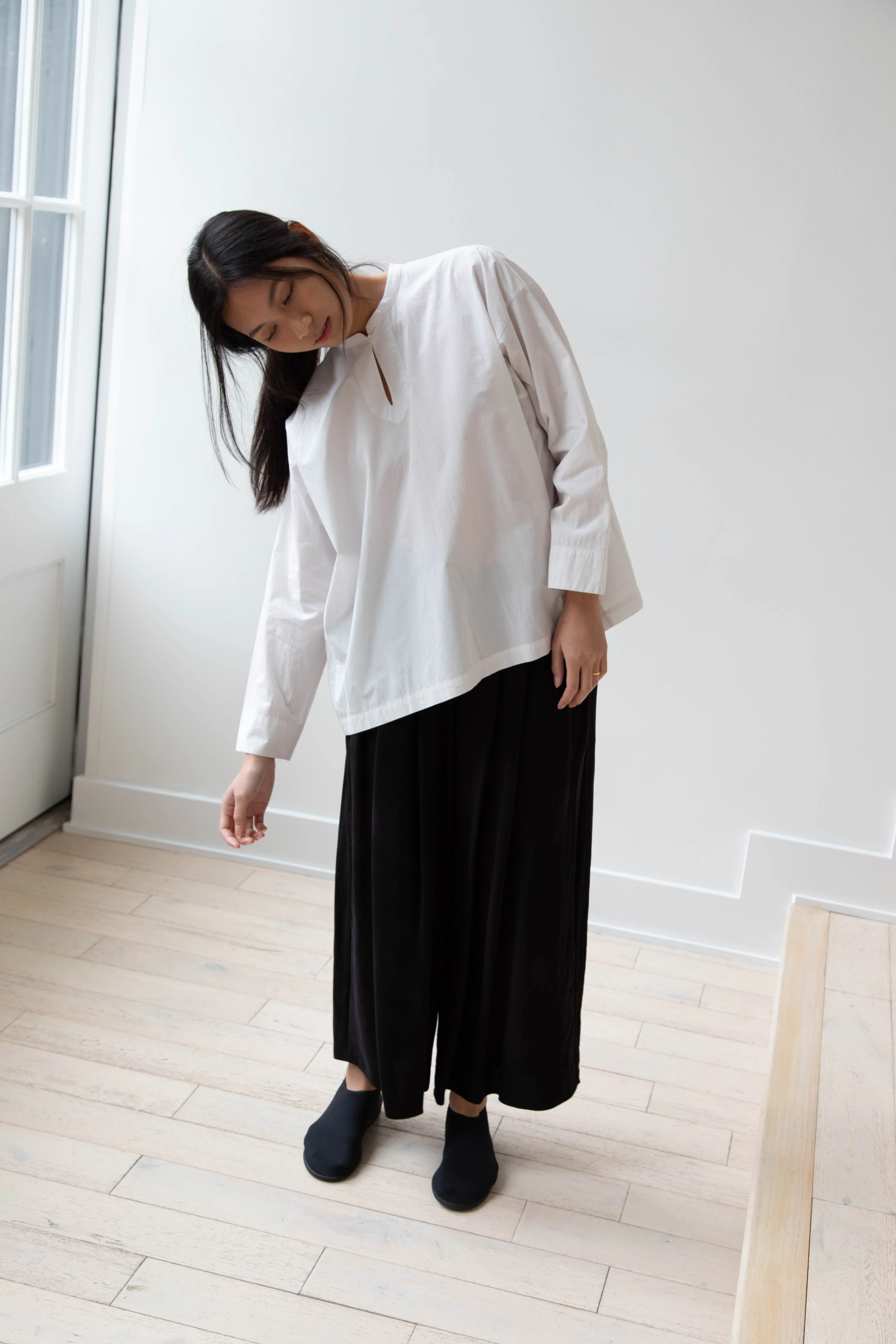 Arts & Science | Back Smocking Blouse in Vintage White - Image 19