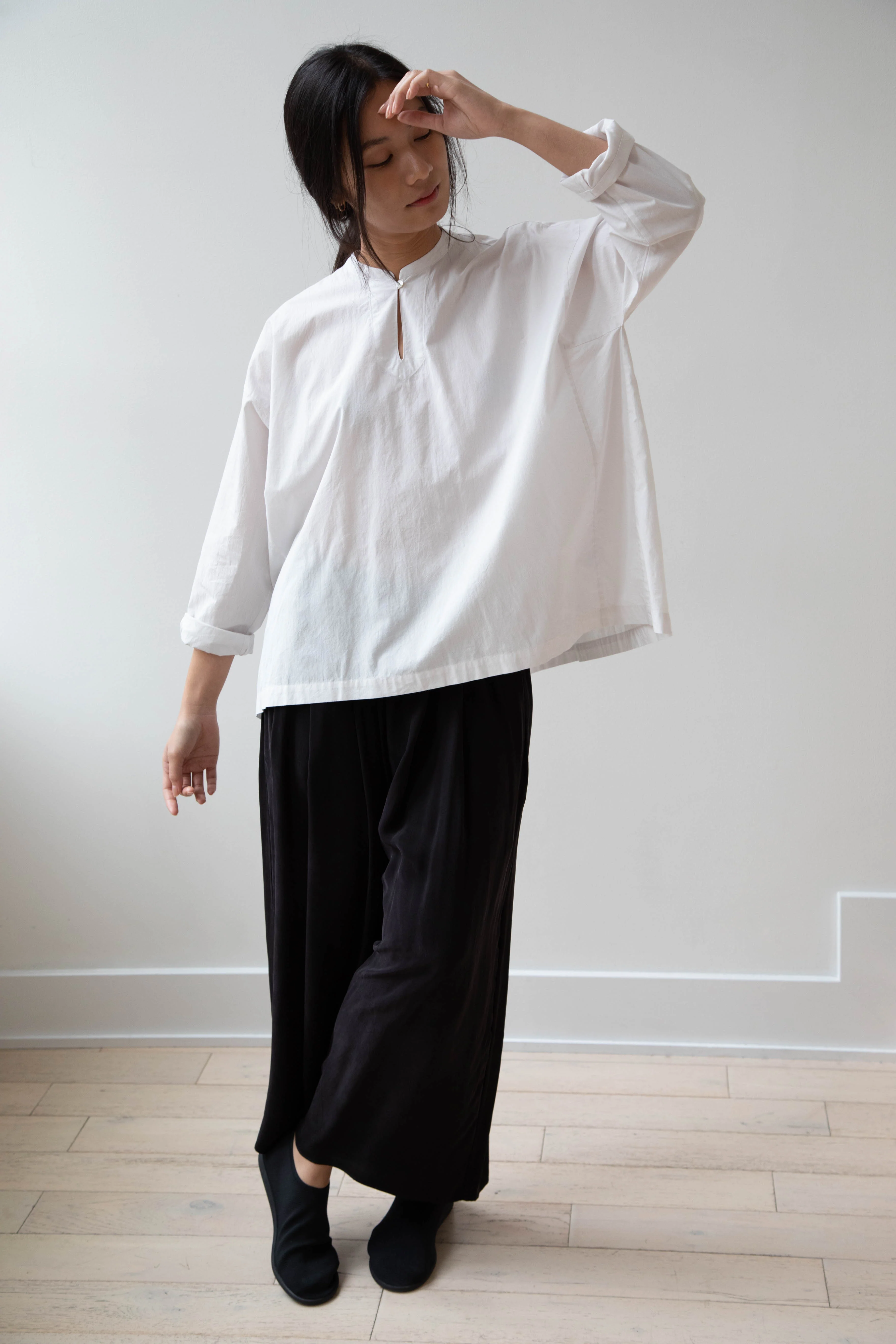 Arts & Science | Back Smocking Blouse in Vintage White - Image 33