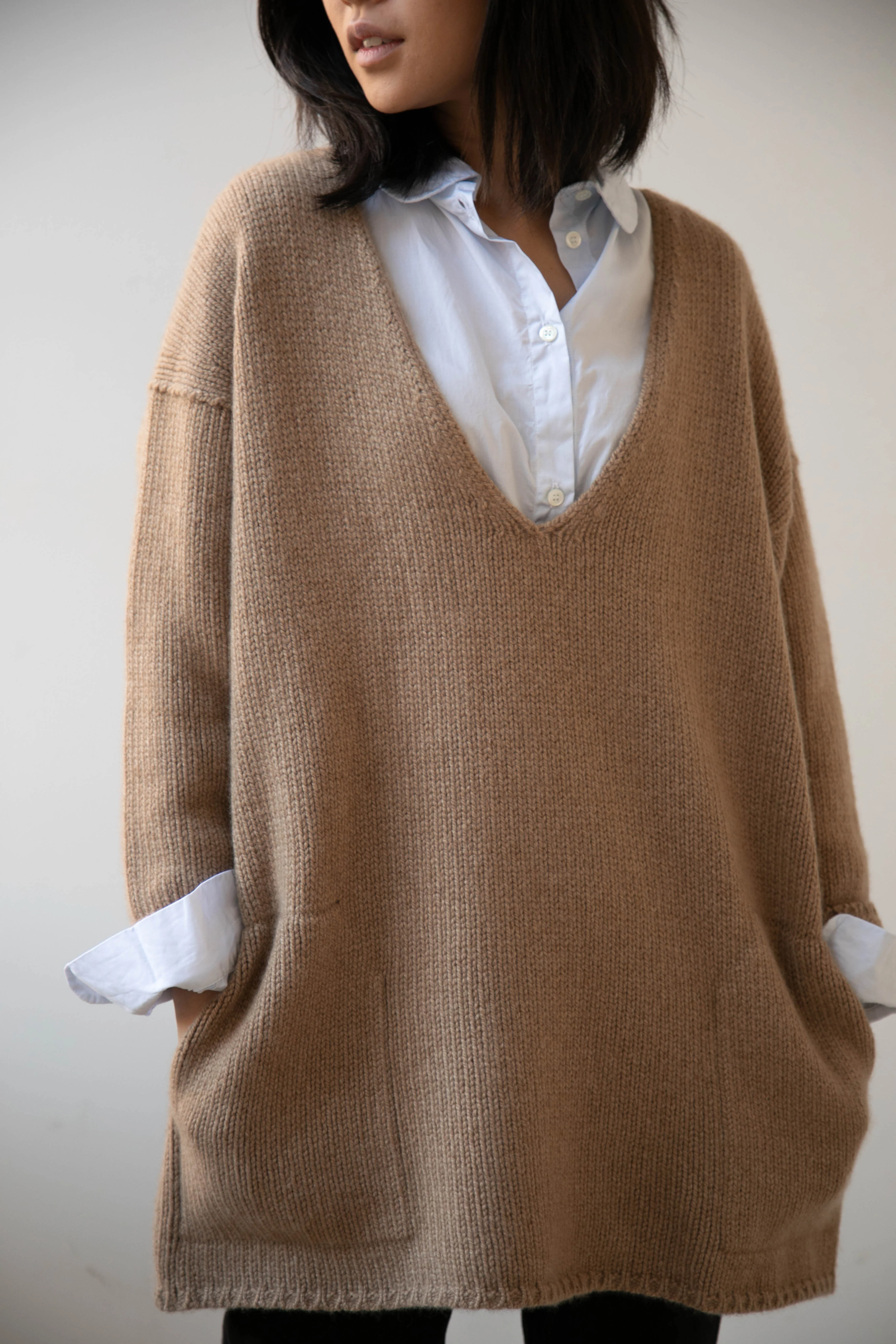 Arts & Science Cashmere Sweater Caramel - Image 10