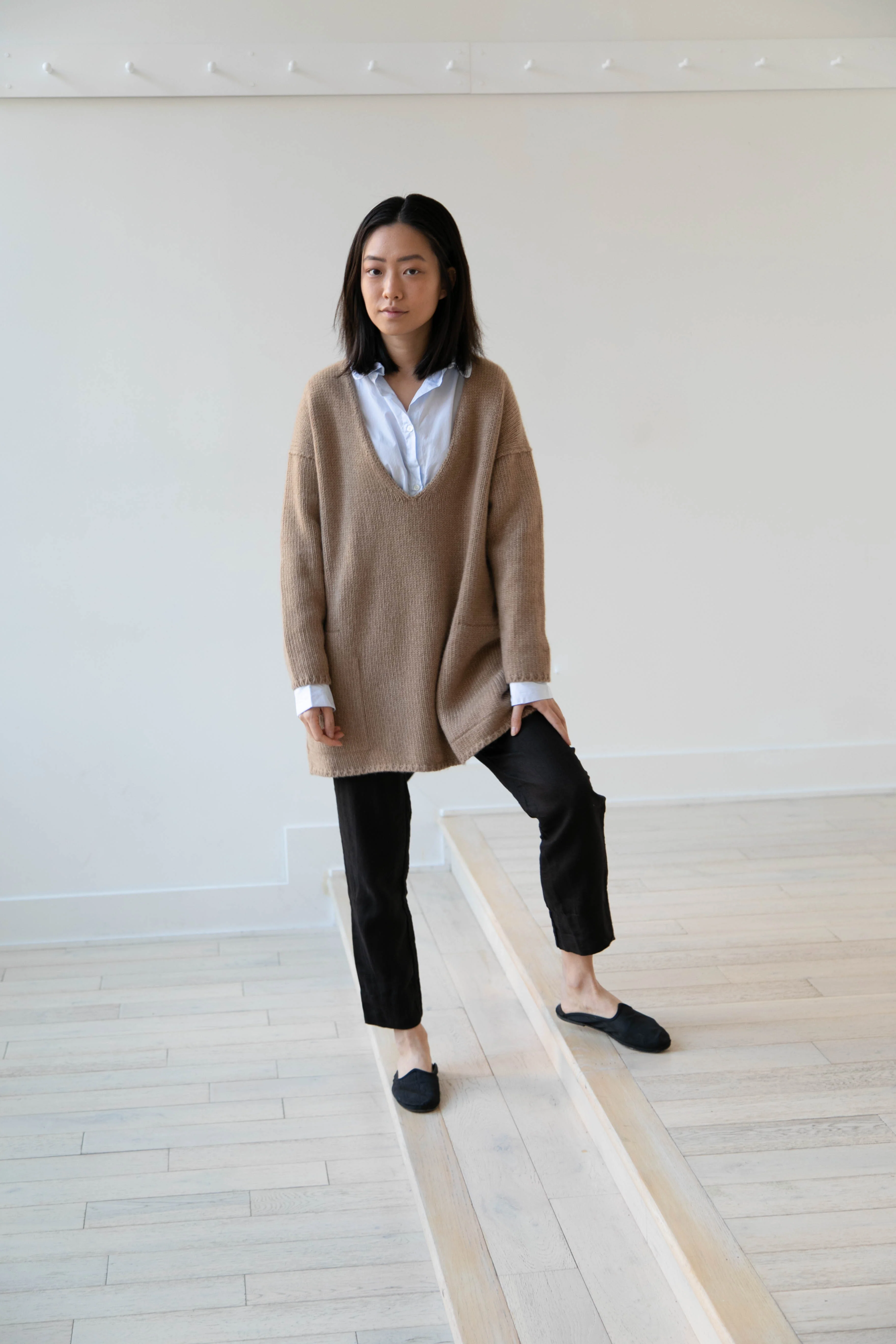 Arts & Science Cashmere Sweater Caramel - Image 13