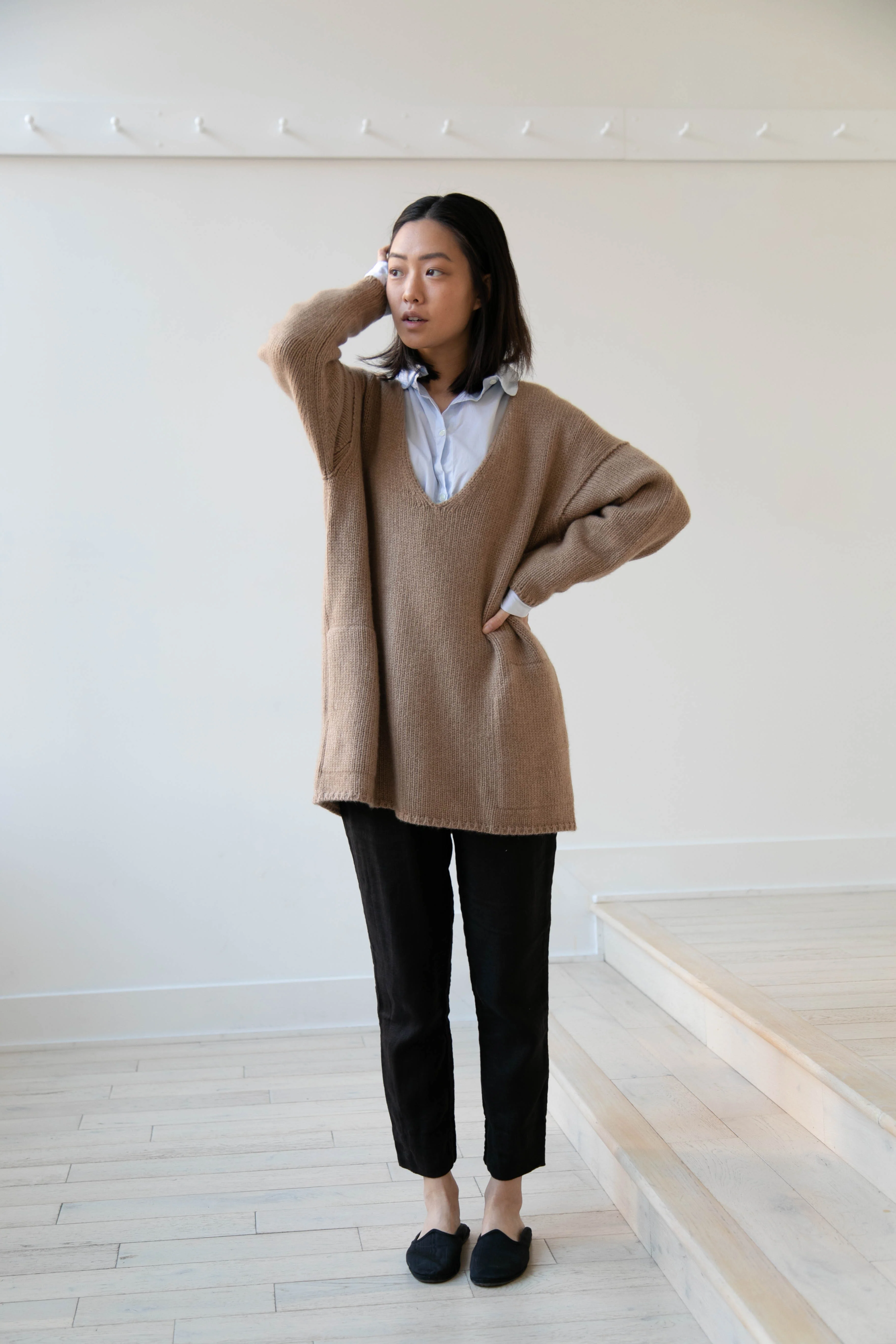 Arts & Science Cashmere Sweater Caramel - Image 14