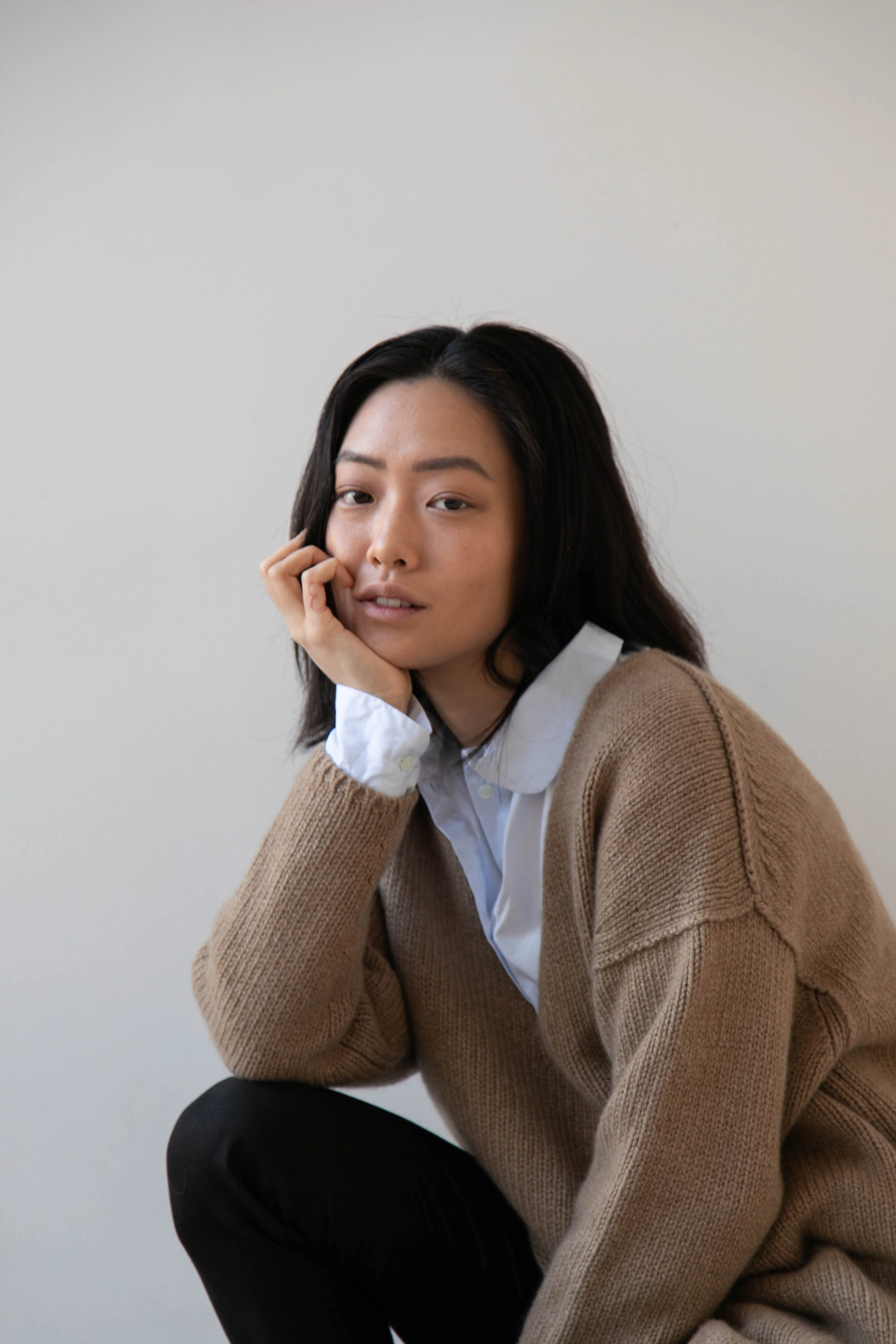 Arts & Science Cashmere Sweater Caramel - Image 4