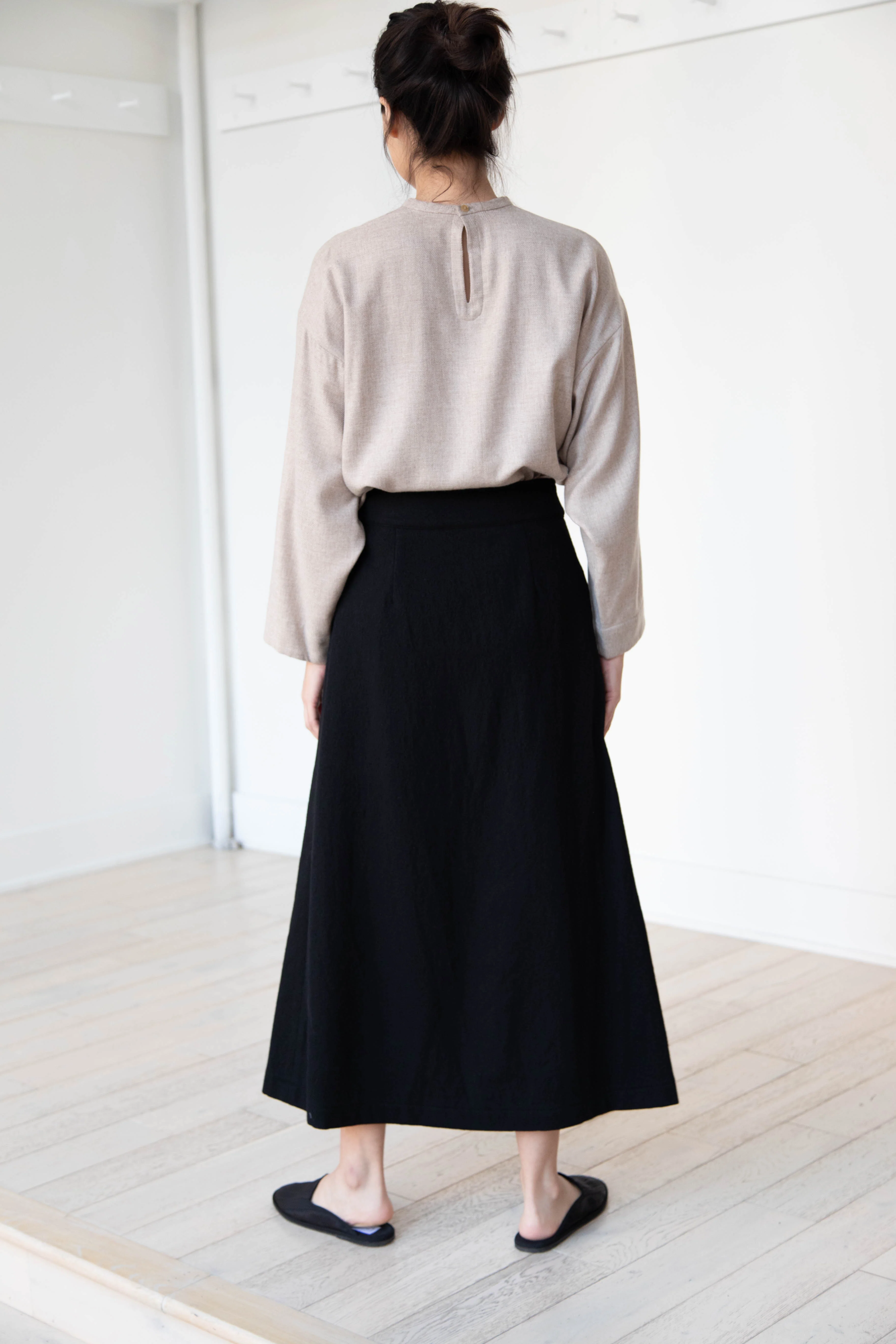 Arts & Science Flared Skirt in Wool - Image 23