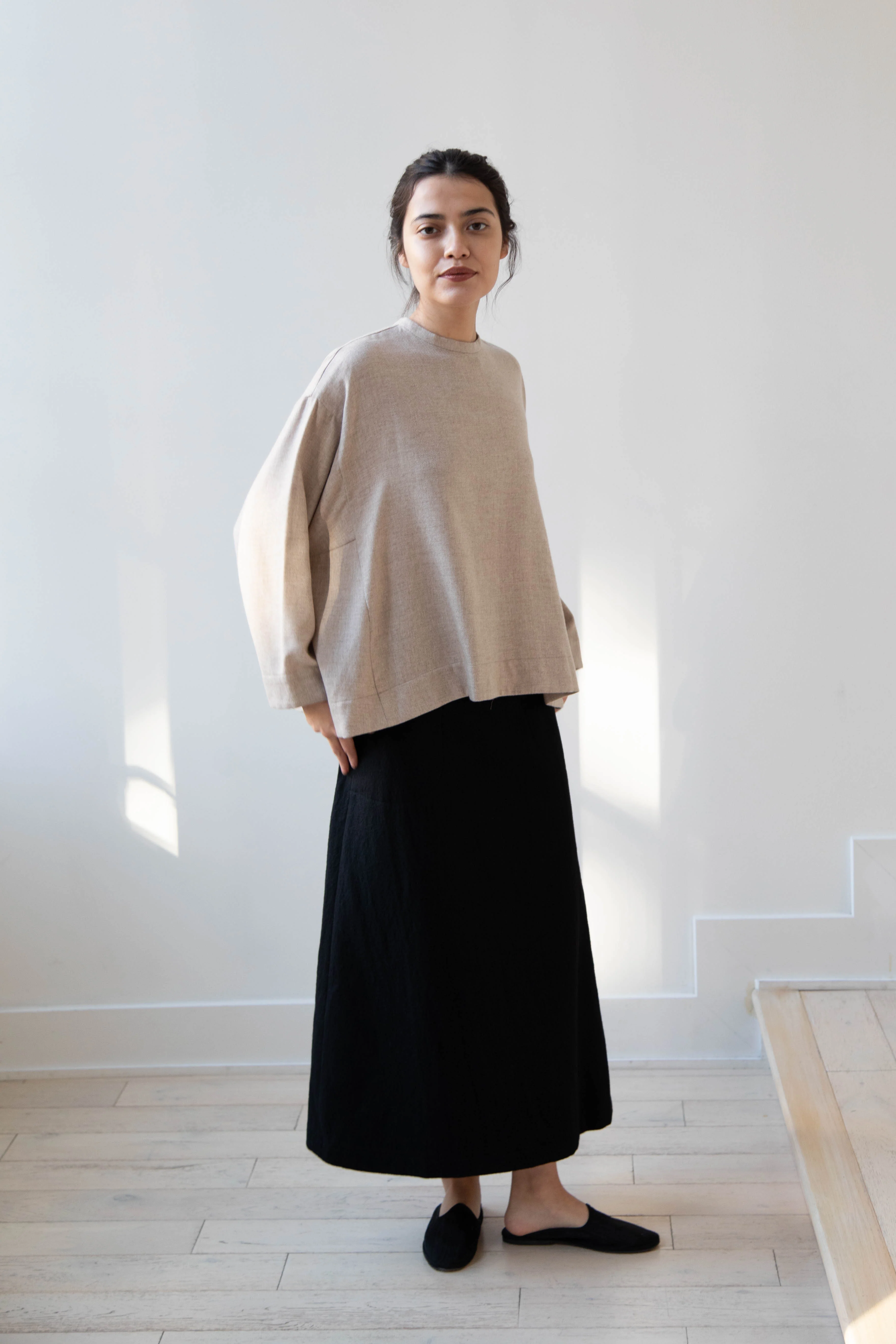 Arts & Science Flared Skirt in Wool - Image 28
