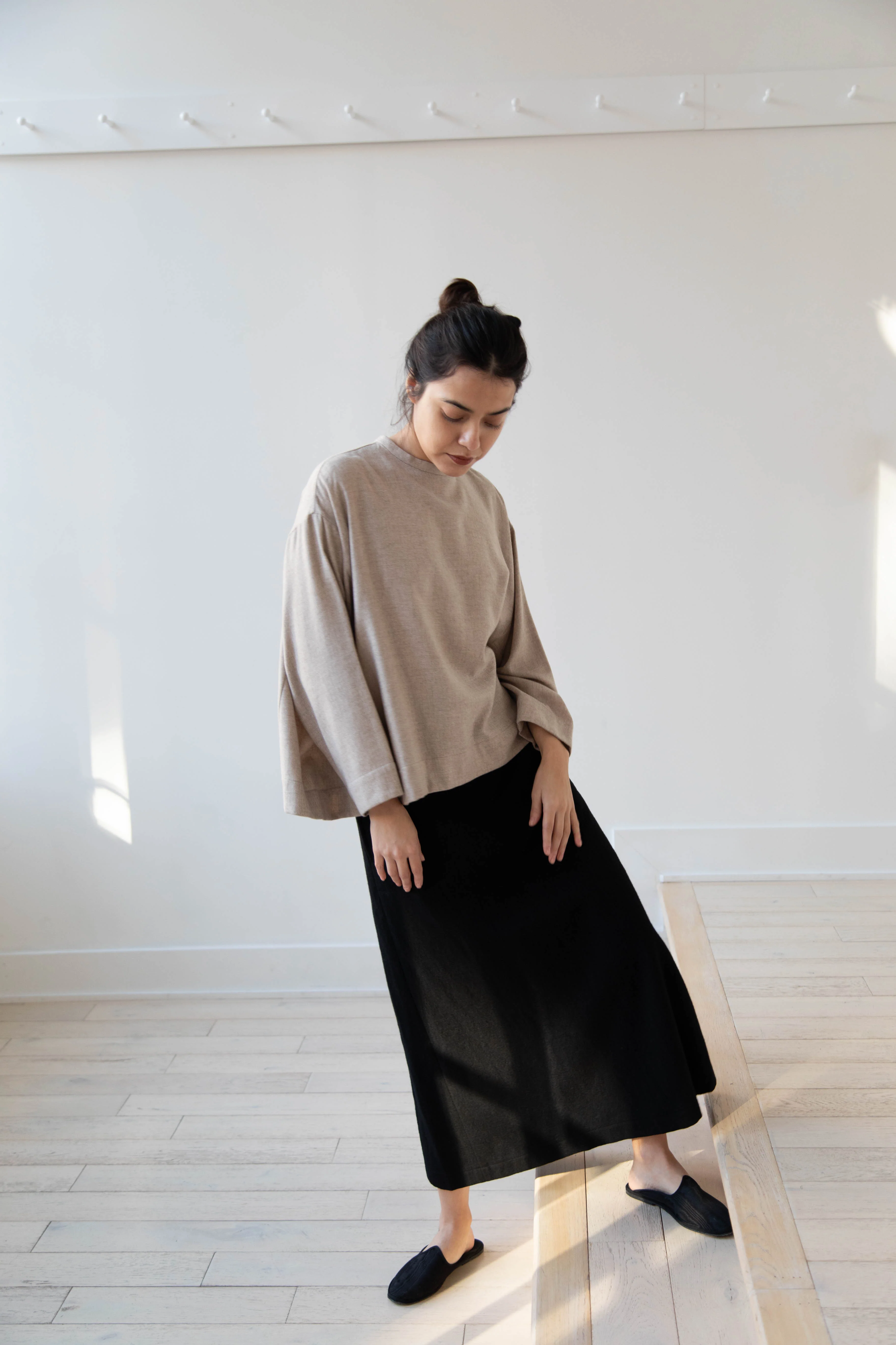 Arts & Science Flared Skirt in Wool - Image 32