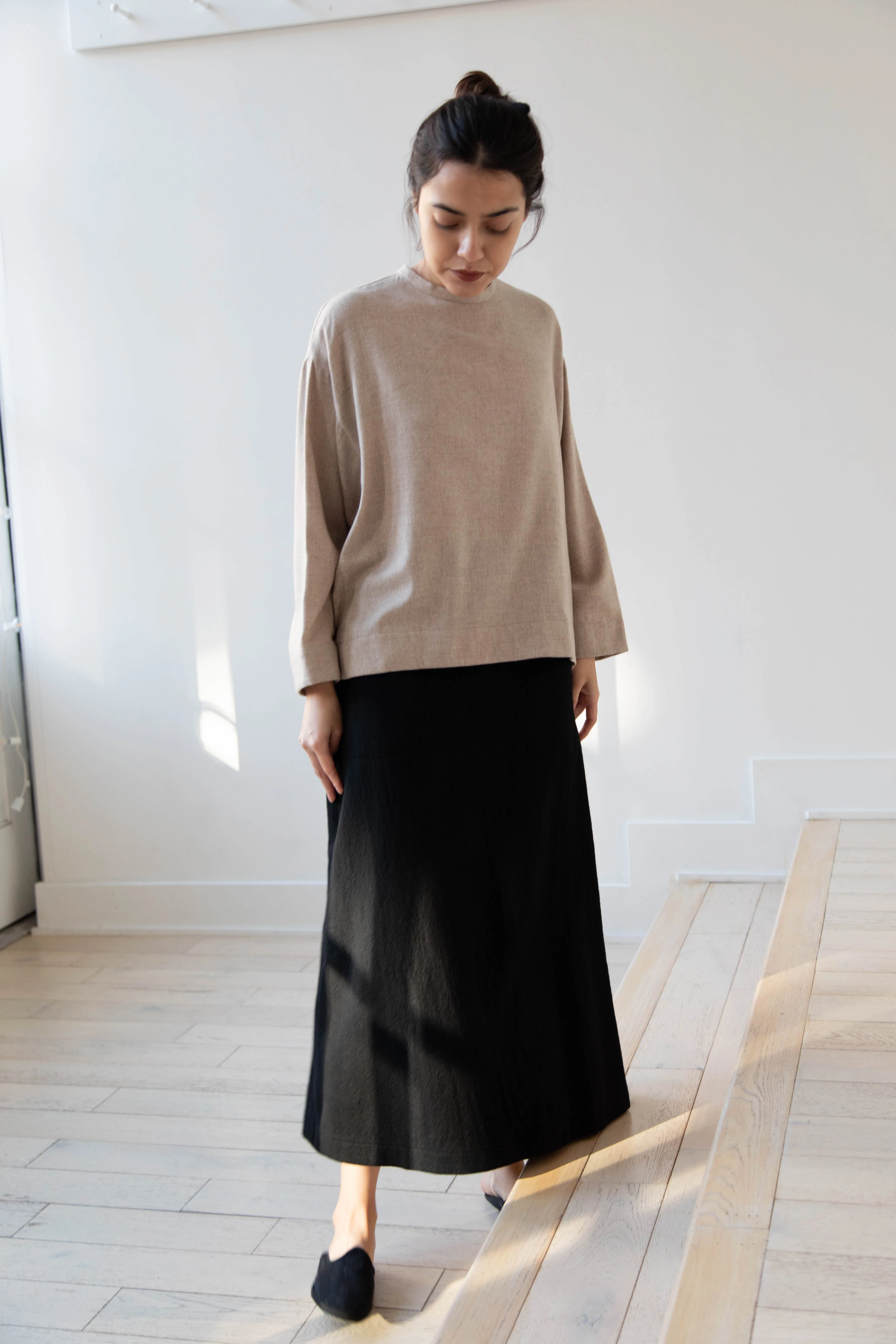 Arts & Science Flared Skirt in Wool - Image 33
