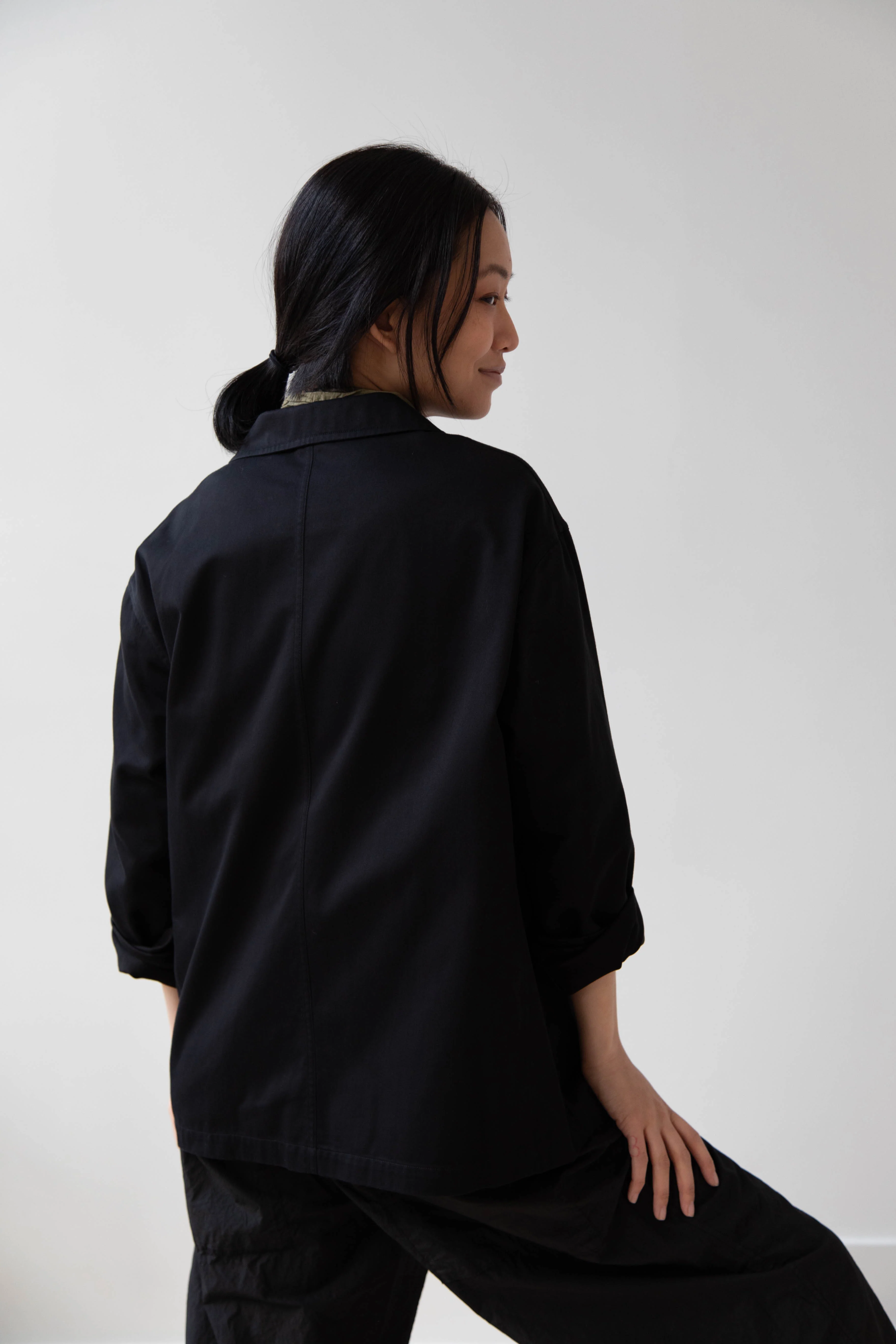 Arts & Science | French Work Jacket in Black - Image 30