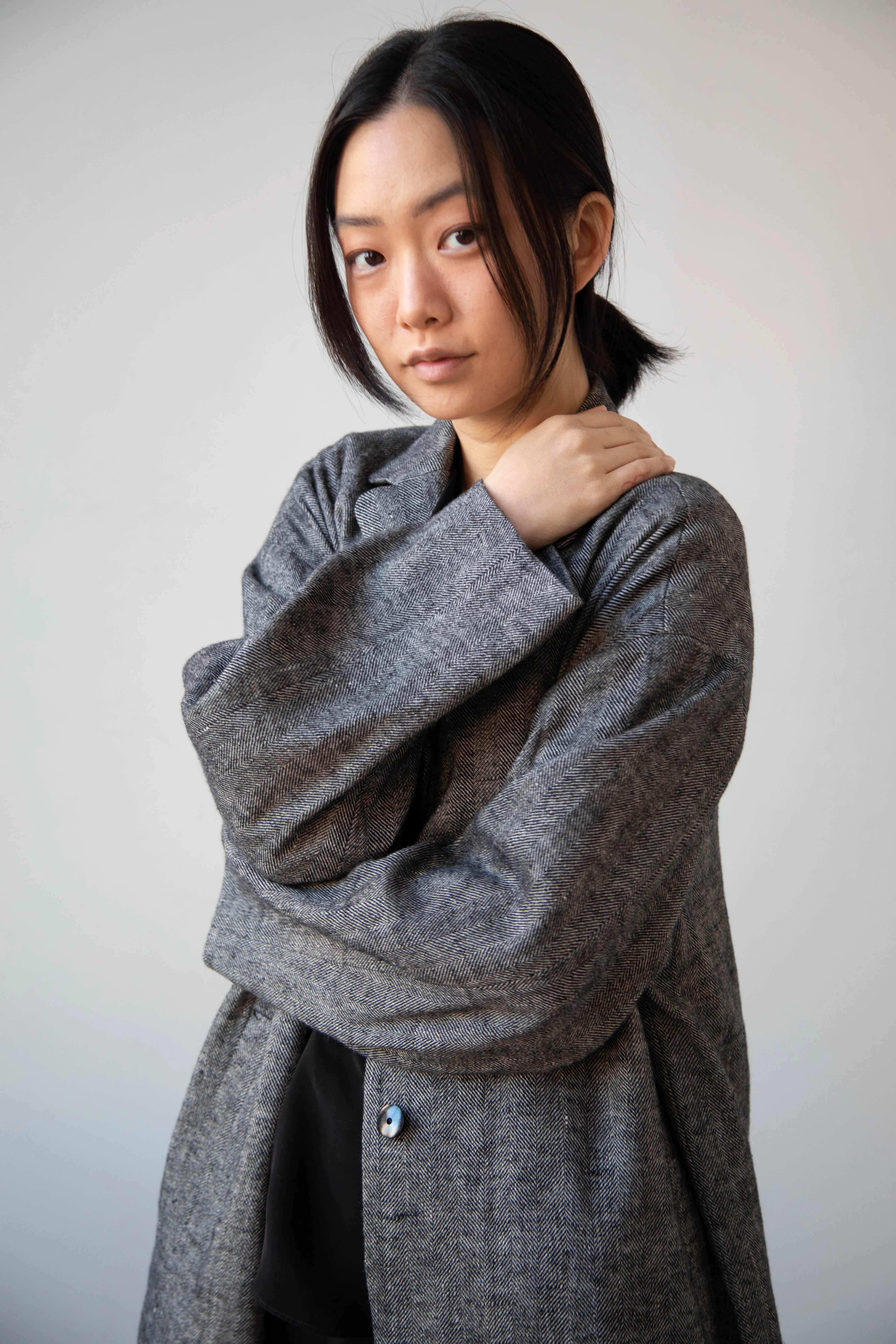Arts & Science | New Granny Coat in Herringbone - Image 16