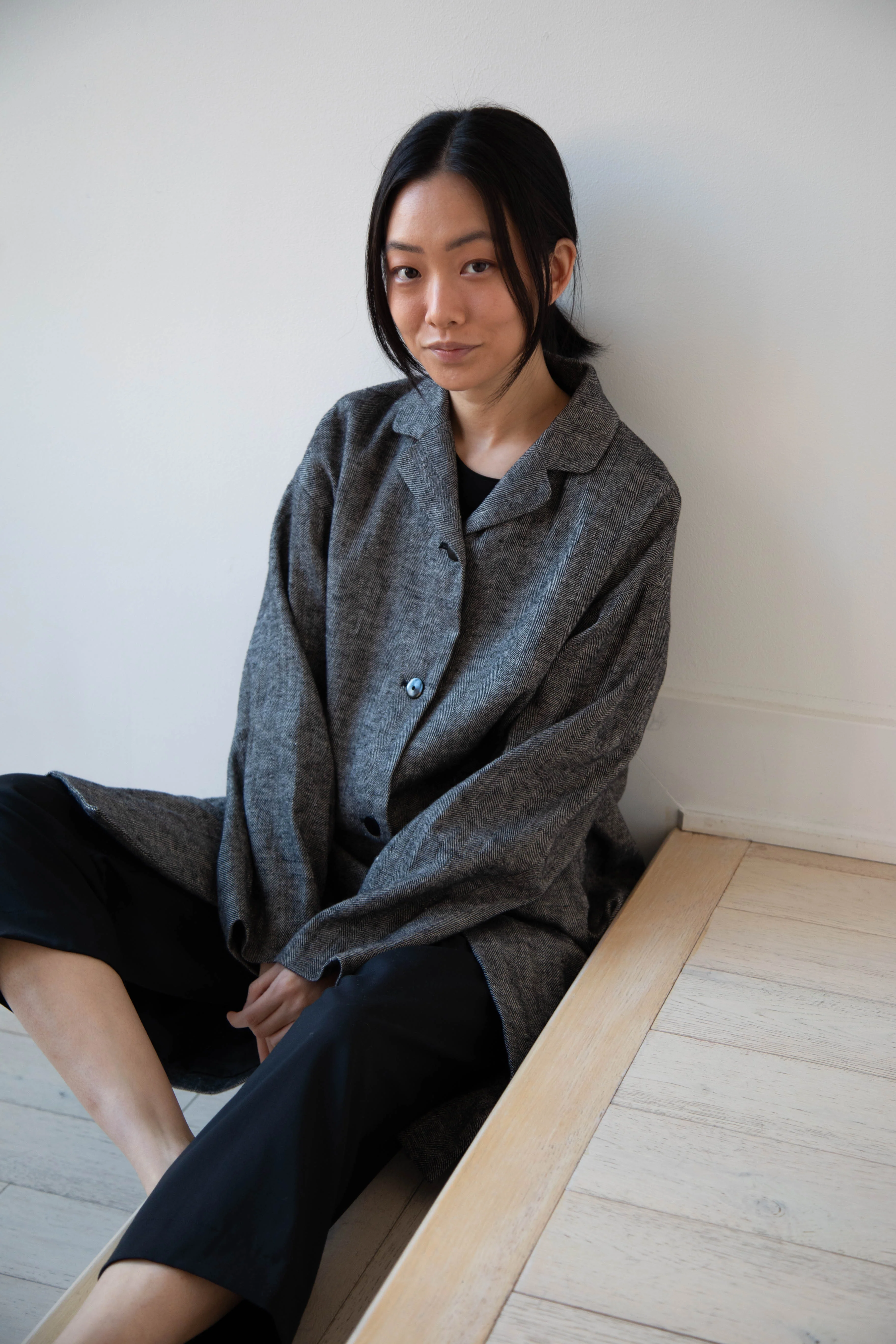 Arts & Science | New Granny Coat in Herringbone - Image 24
