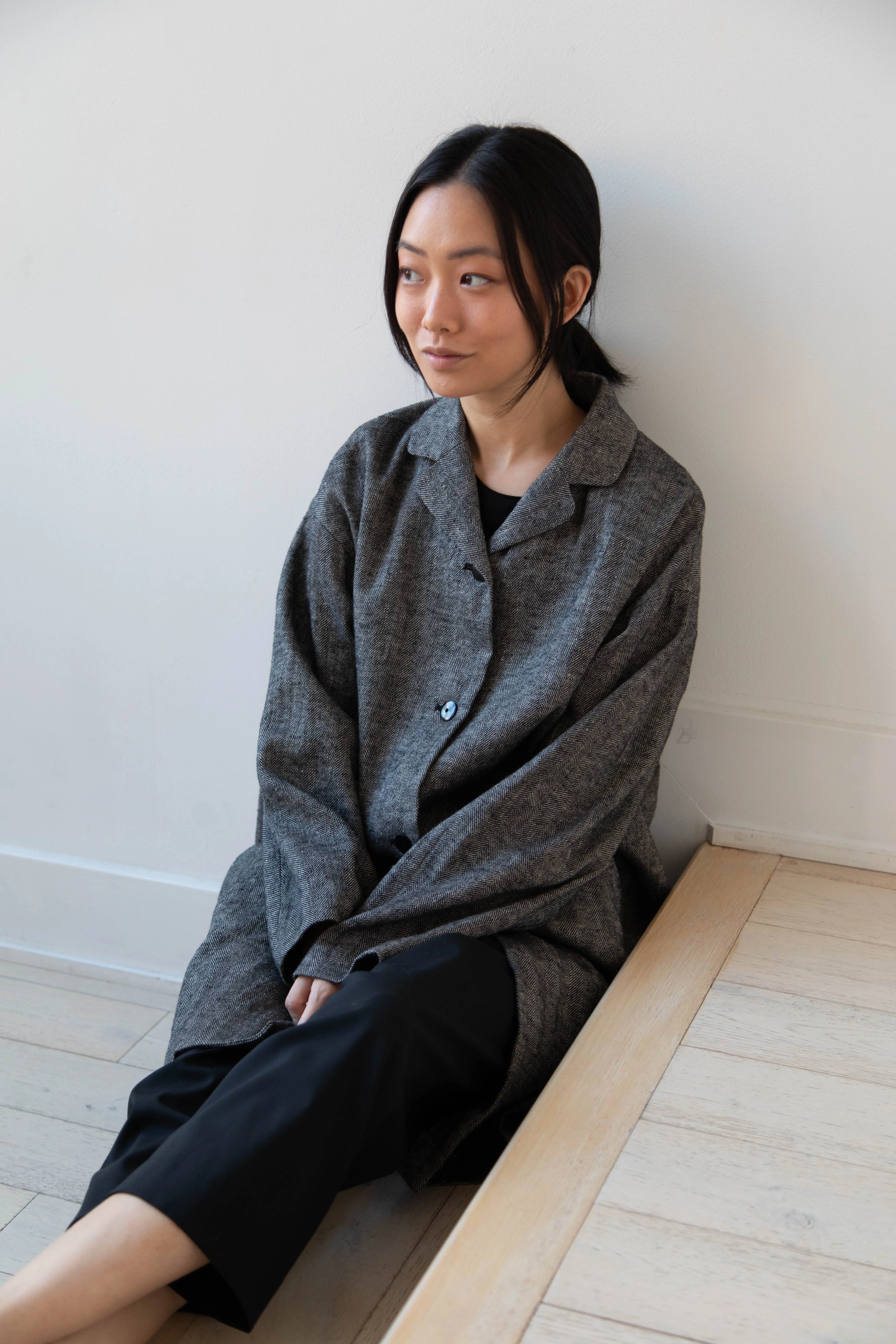 Arts & Science | New Granny Coat in Herringbone - Image 25