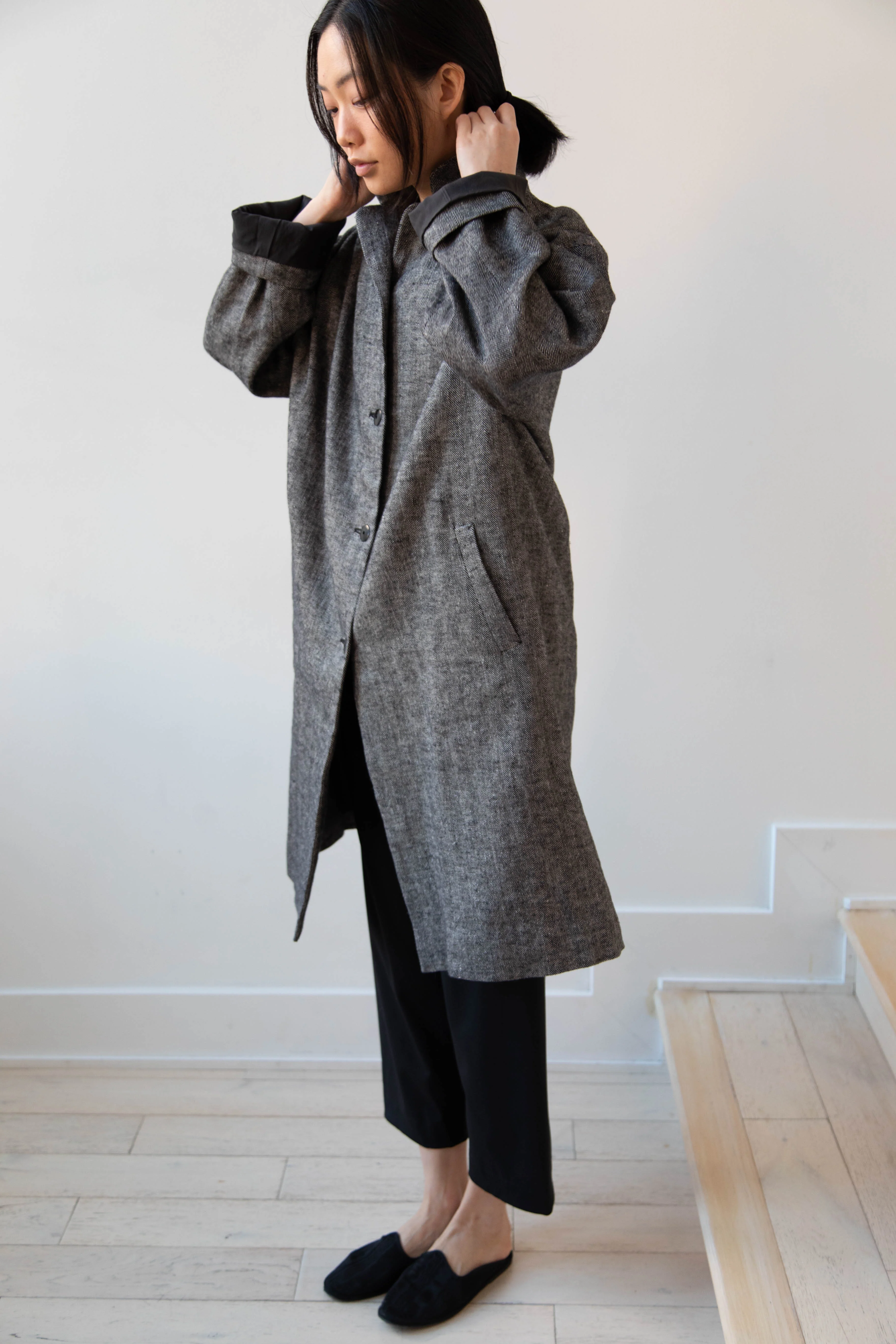 Arts & Science | New Granny Coat in Herringbone - Image 34