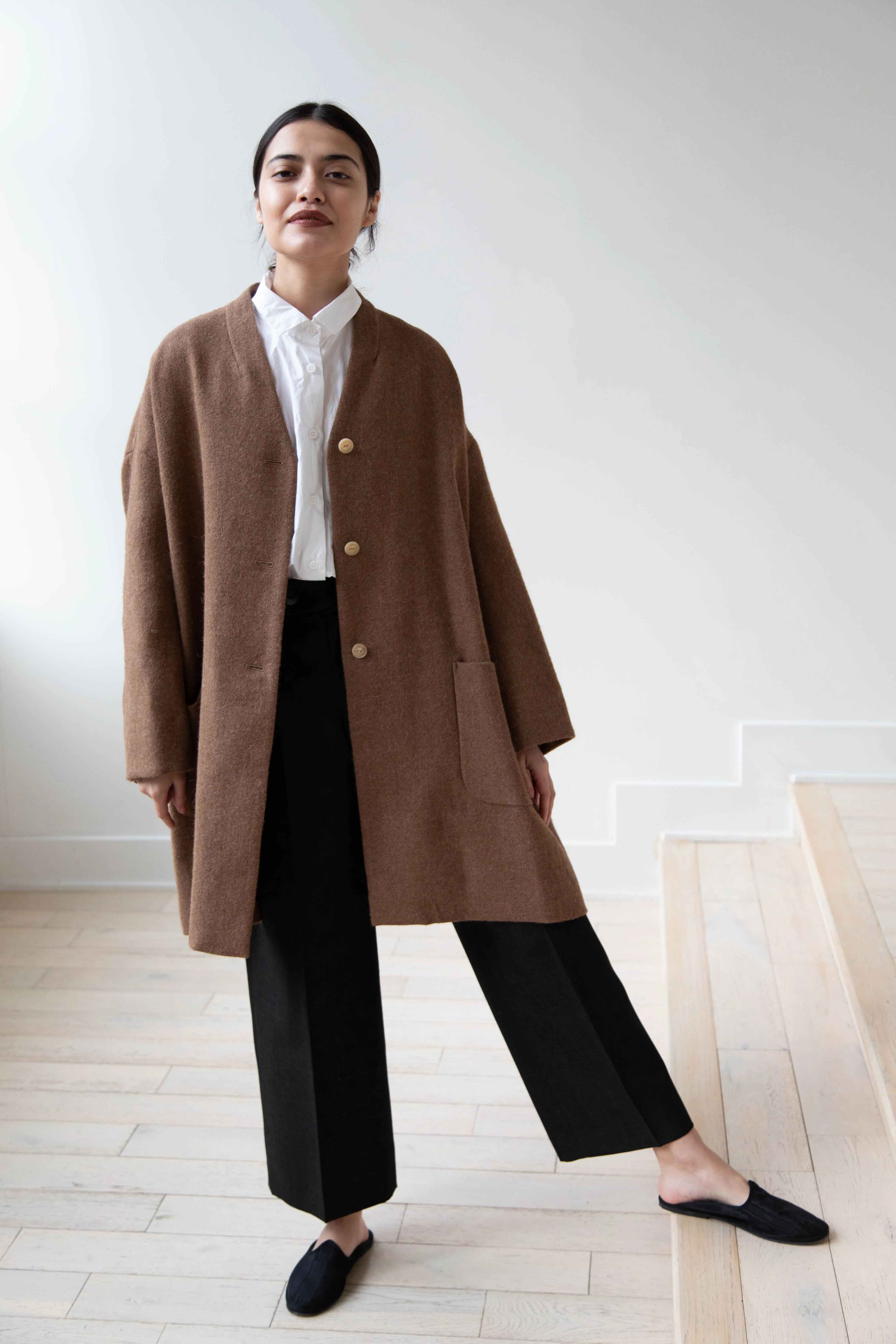 Arts & Science Robe Jacket in Alpaca - Image 14