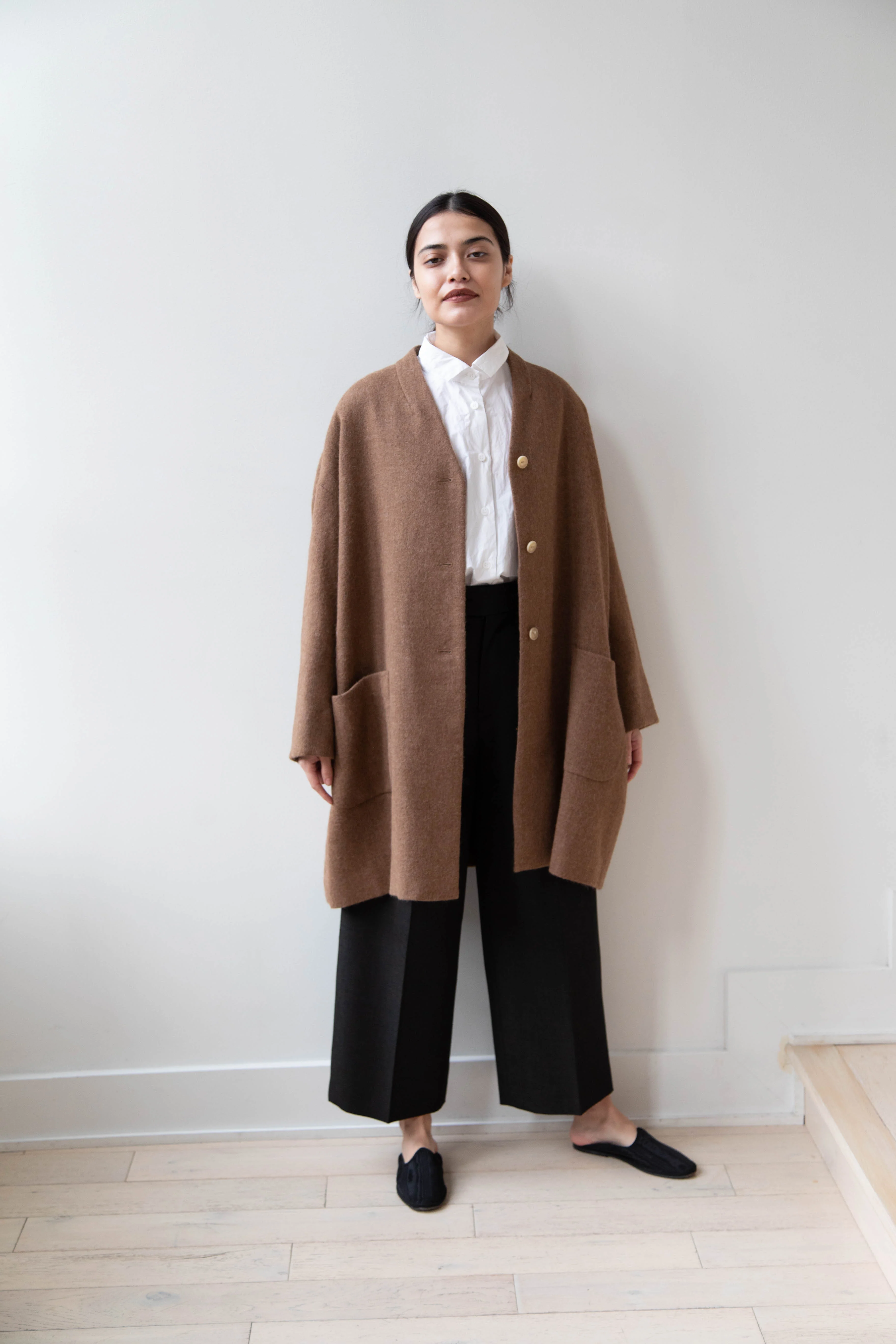Arts & Science Robe Jacket in Alpaca - Image 18