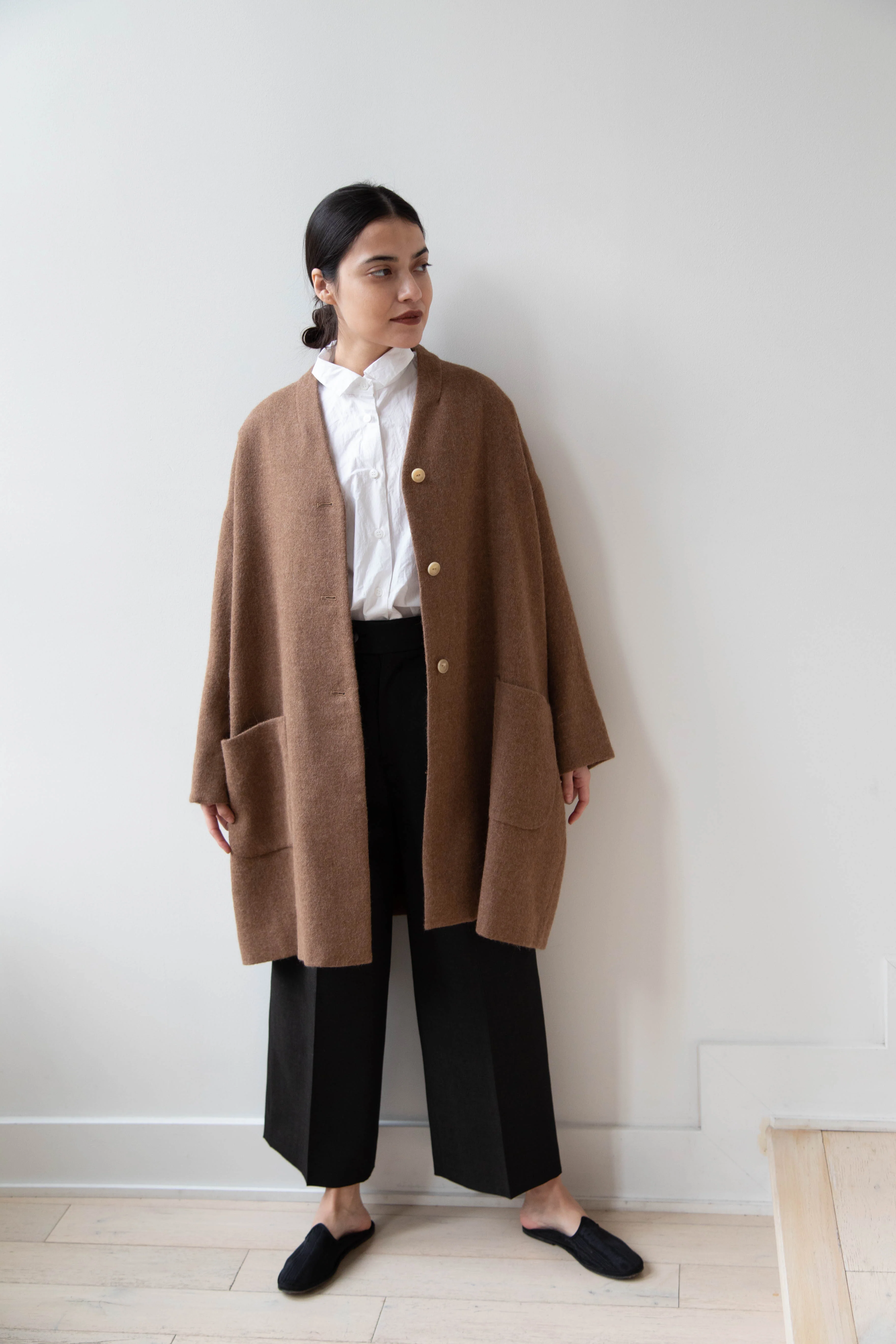 Arts & Science Robe Jacket in Alpaca - Image 19