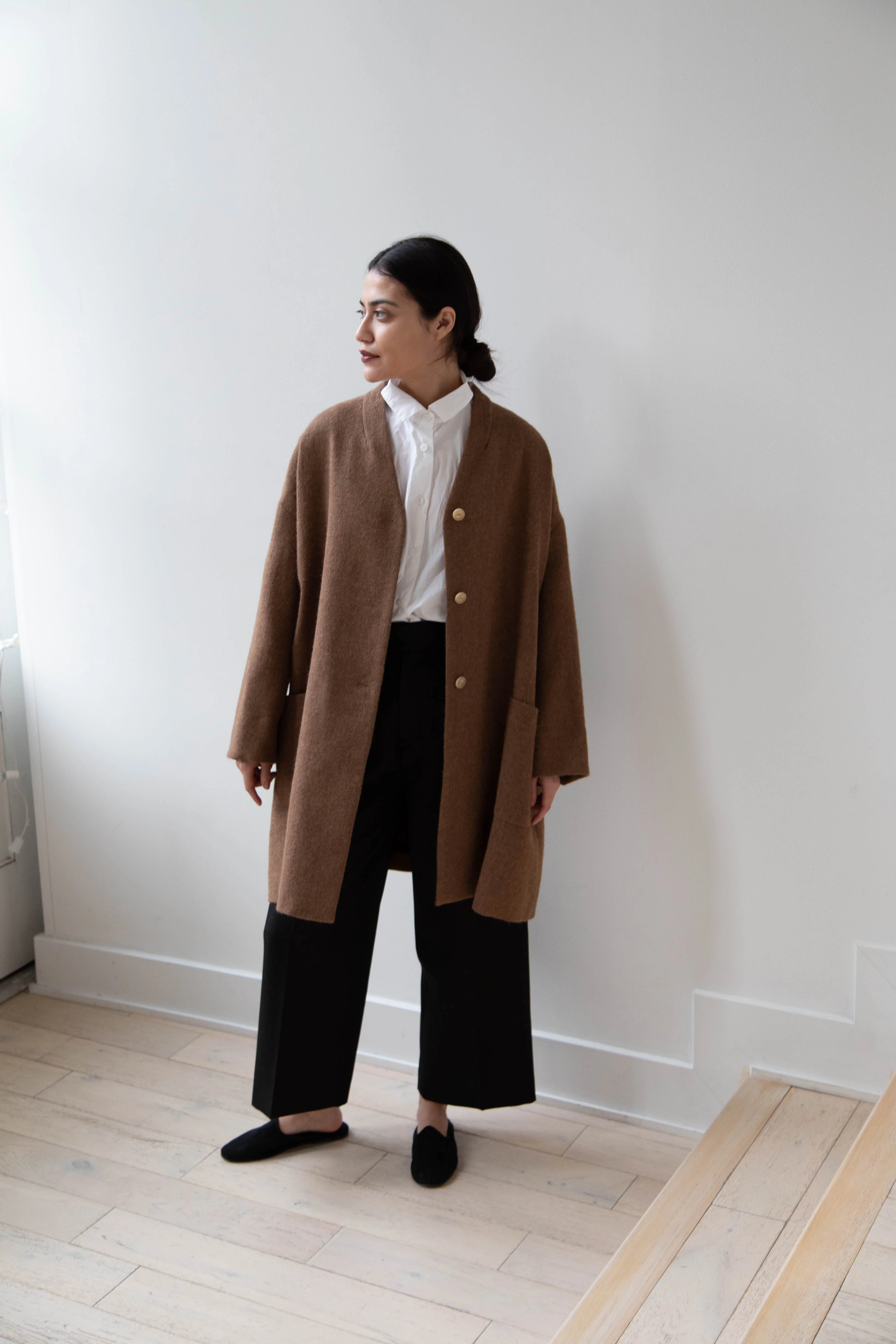 Arts & Science Robe Jacket in Alpaca - Image 23