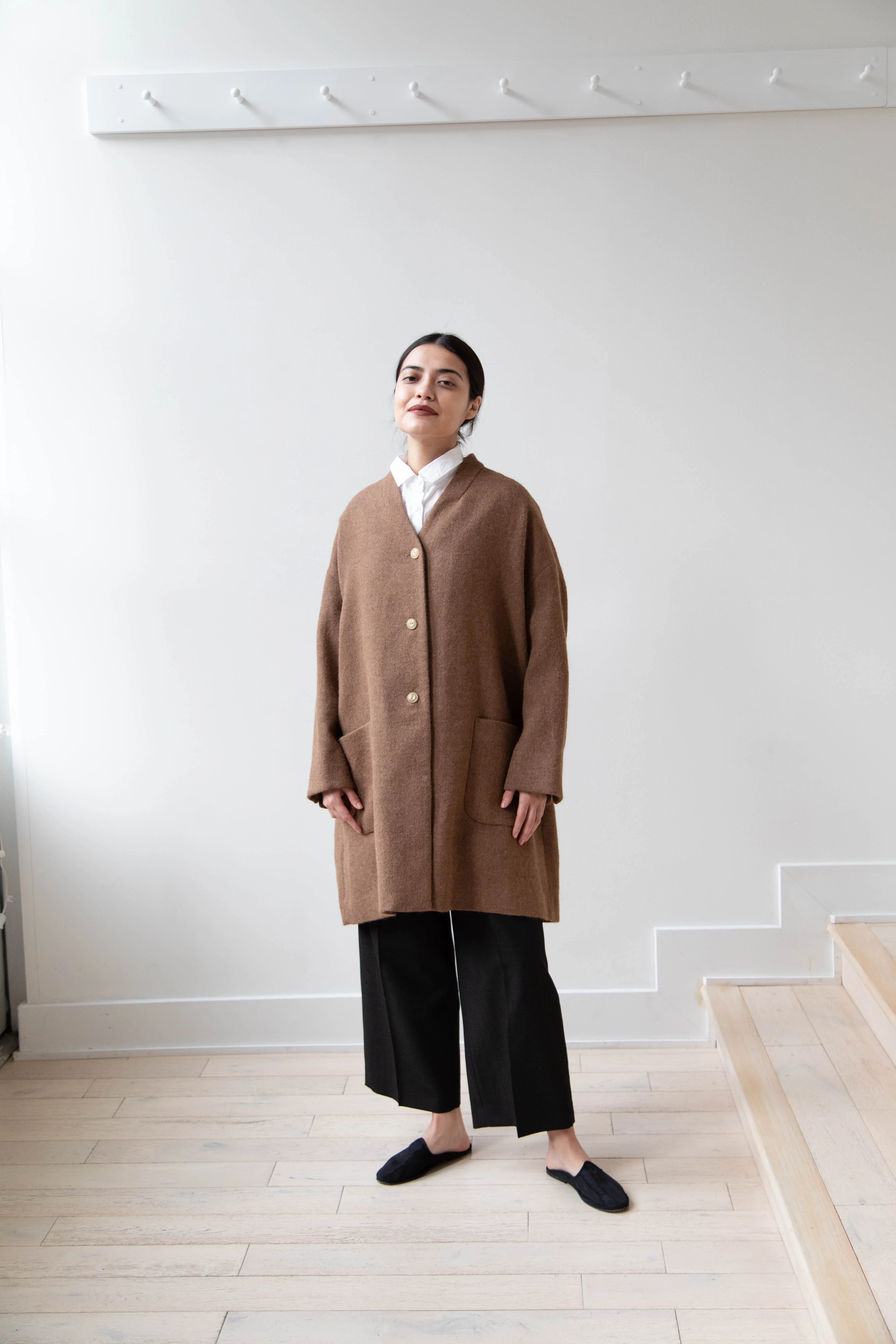 Arts & Science Robe Jacket in Alpaca - Image 25