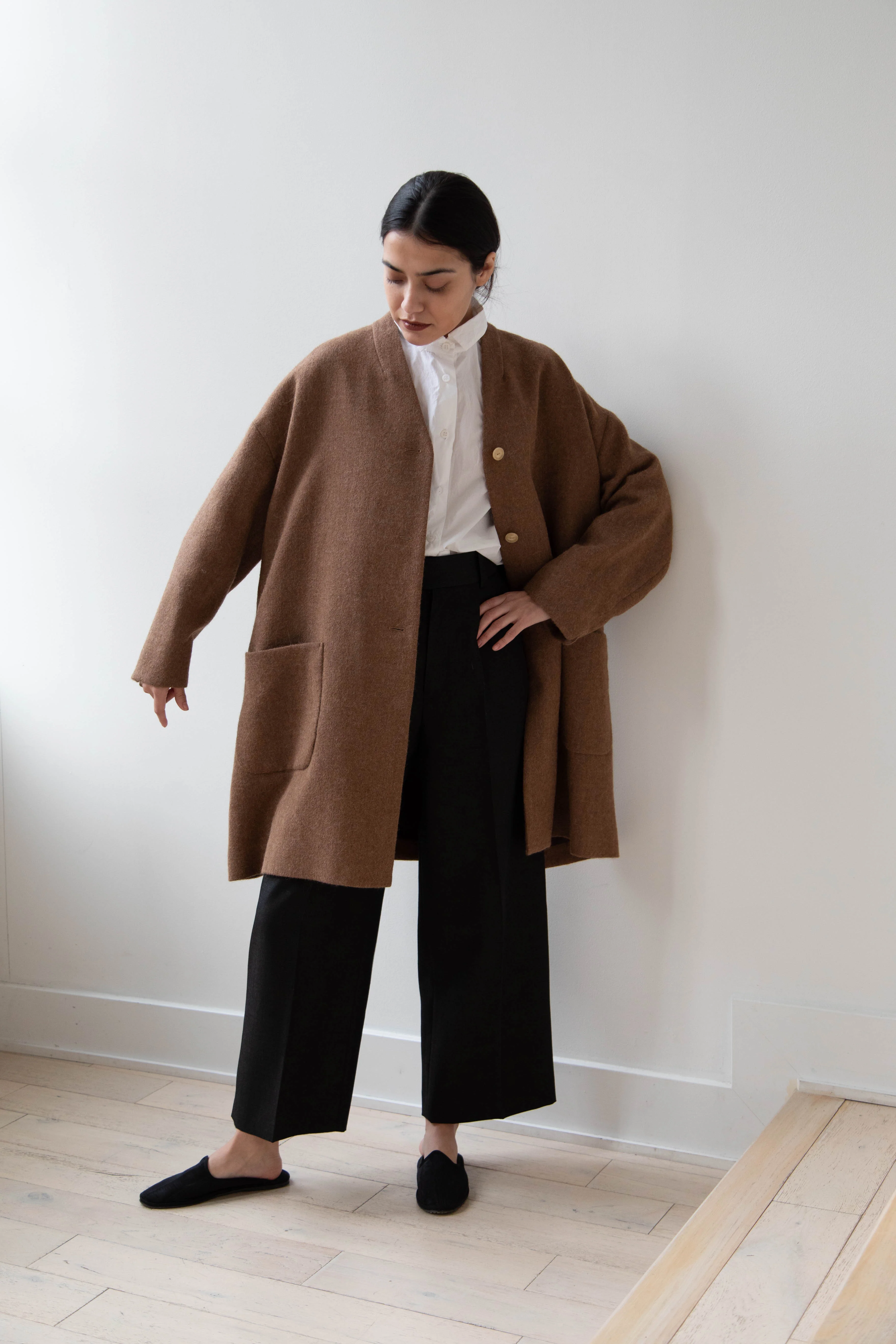 Arts & Science Robe Jacket in Alpaca - Image 26