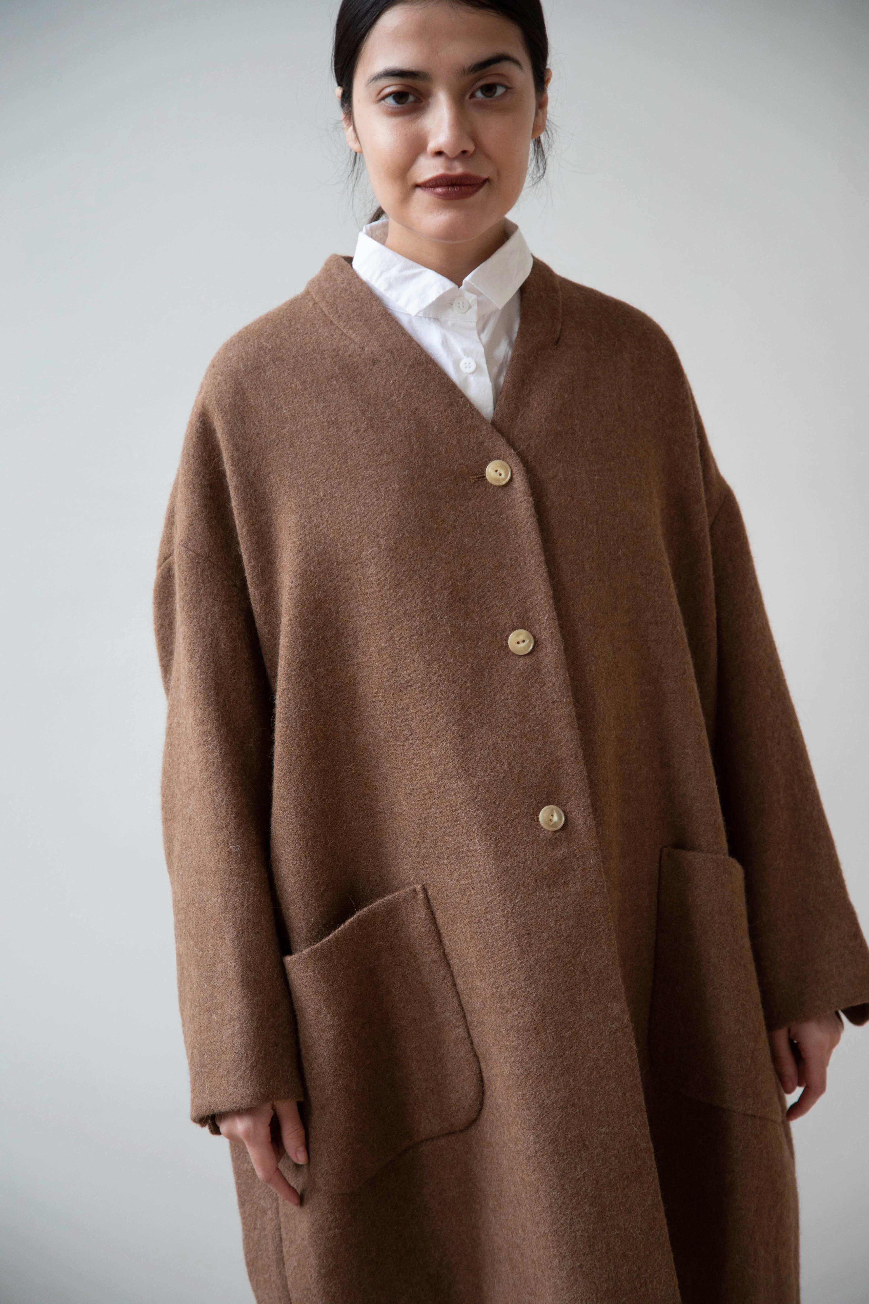 Arts & Science Robe Jacket in Alpaca - Image 32