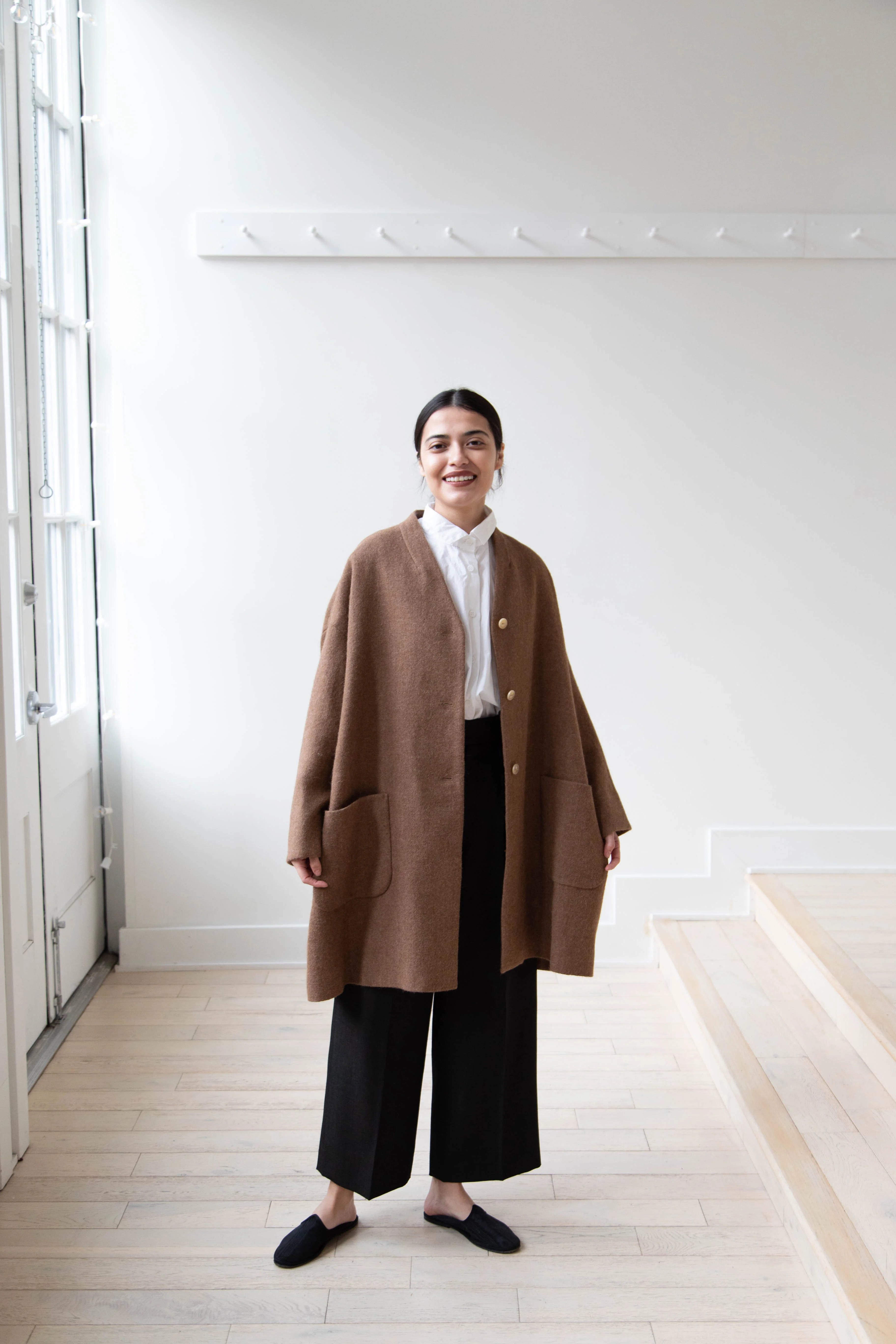 Arts & Science Robe Jacket in Alpaca - Image 5