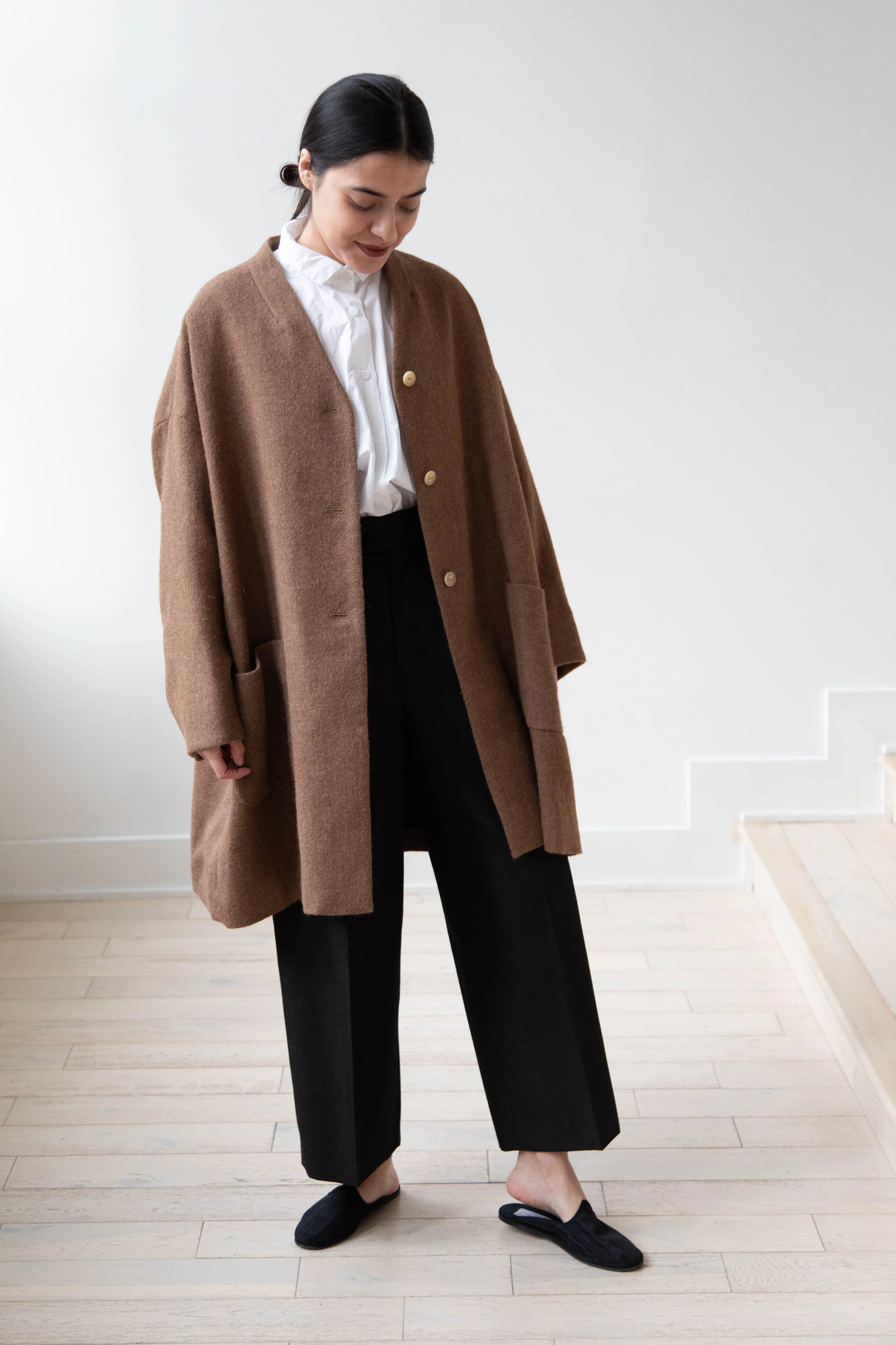 Arts & Science Robe Jacket in Alpaca - Image 6