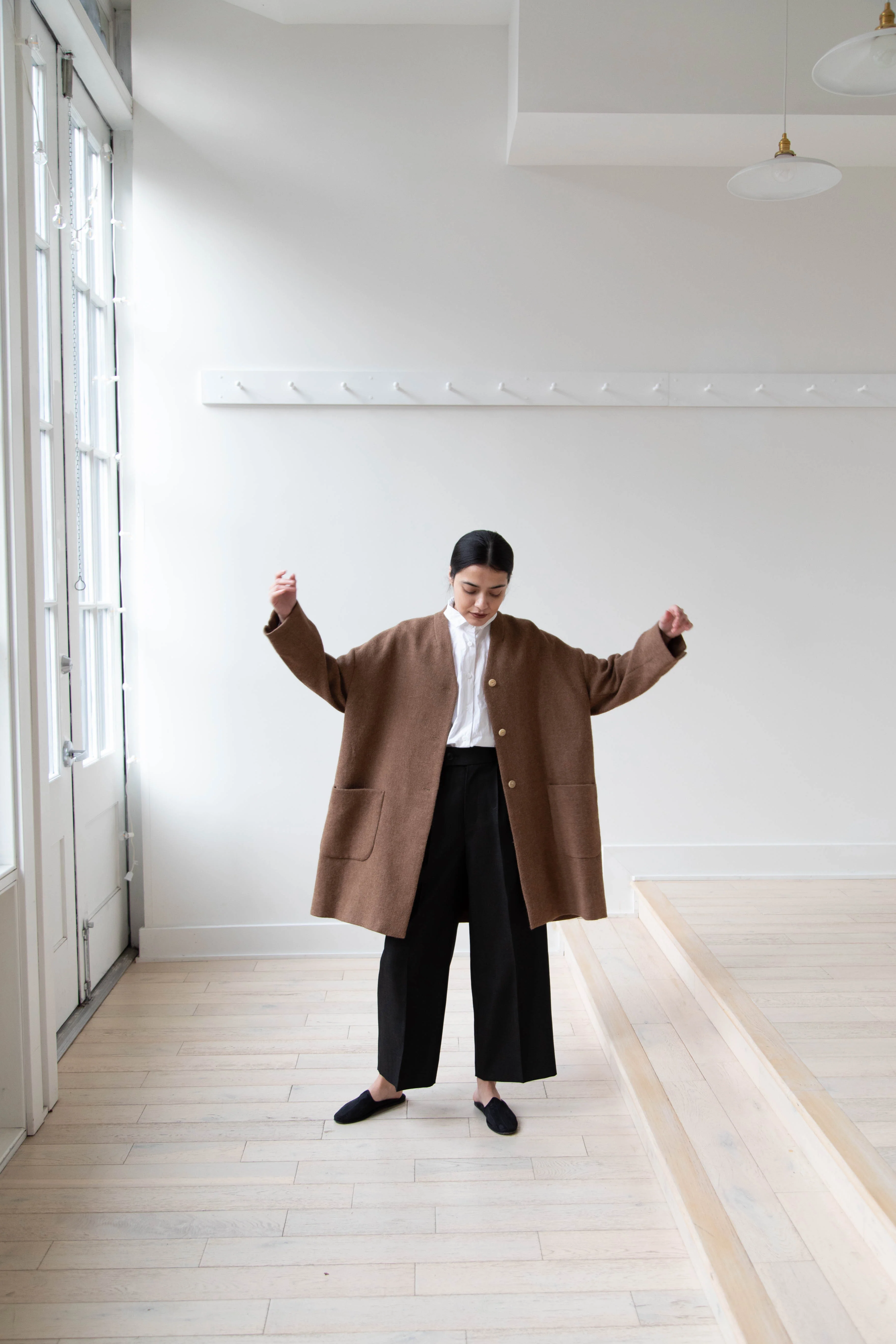 Arts & Science Robe Jacket in Alpaca - Image 9