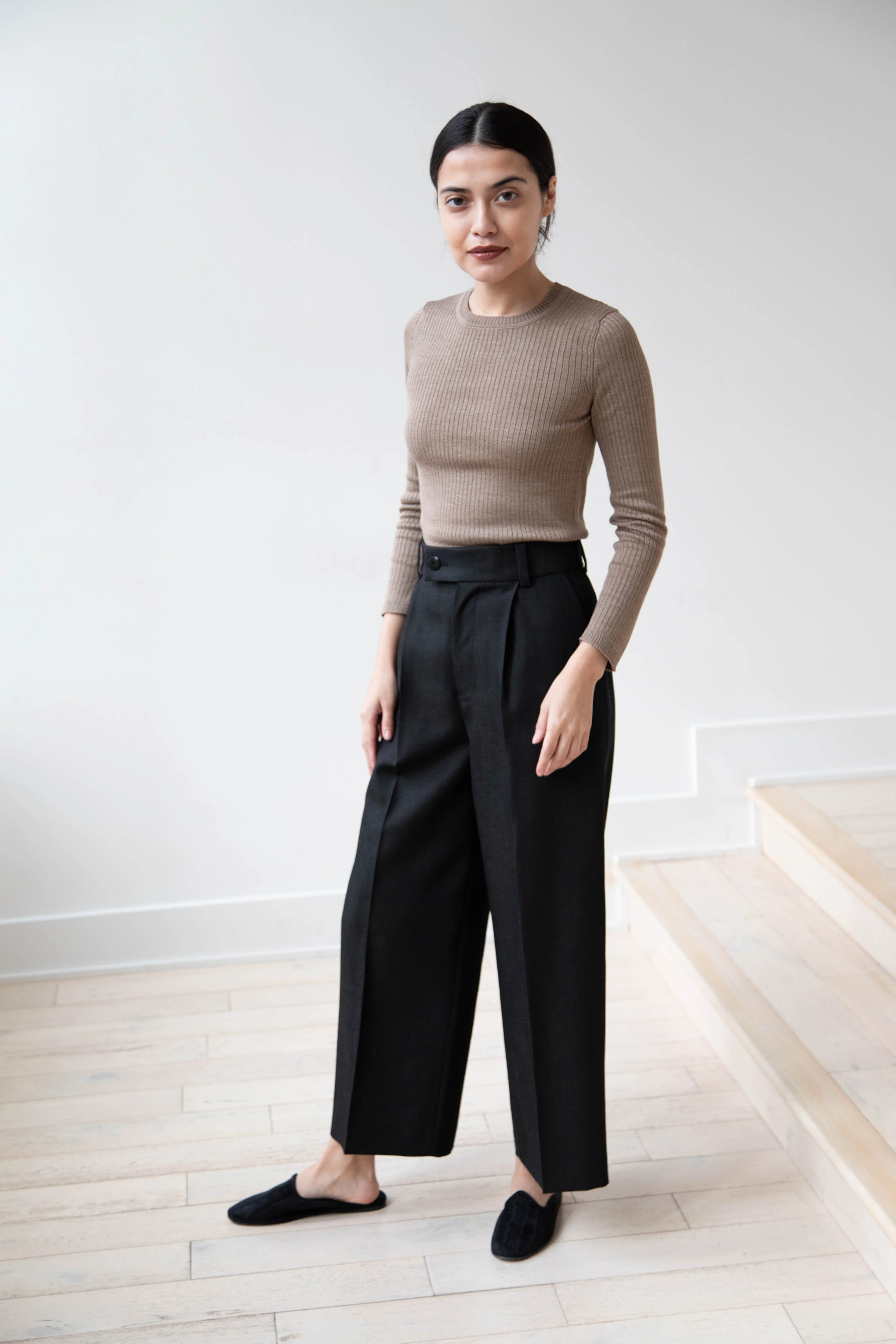 Arts & Science Simple Wide Leg Pants - Image 4