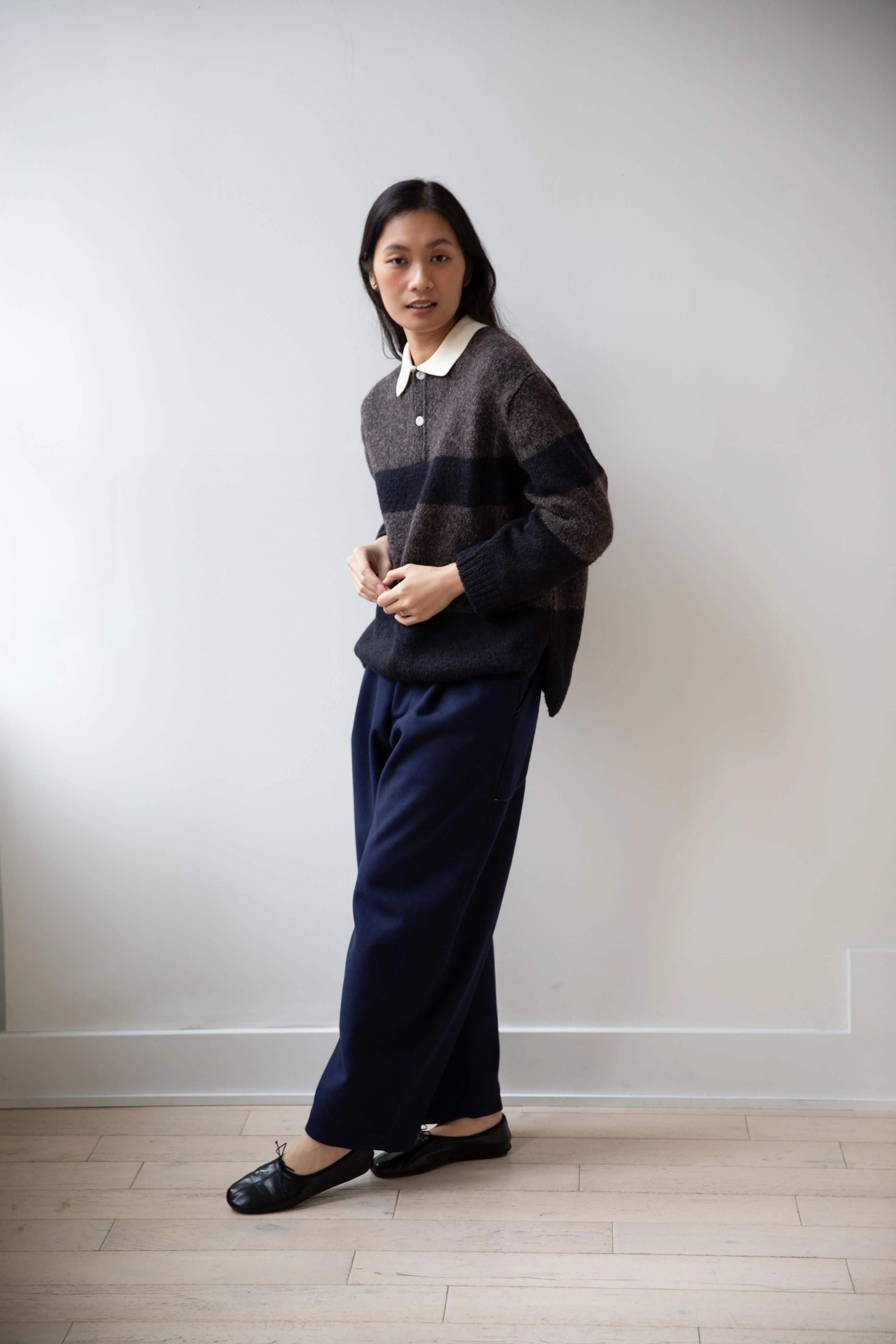 Aseedonclöud | Blushed Rugger Knit in Dark Brown - Image 11