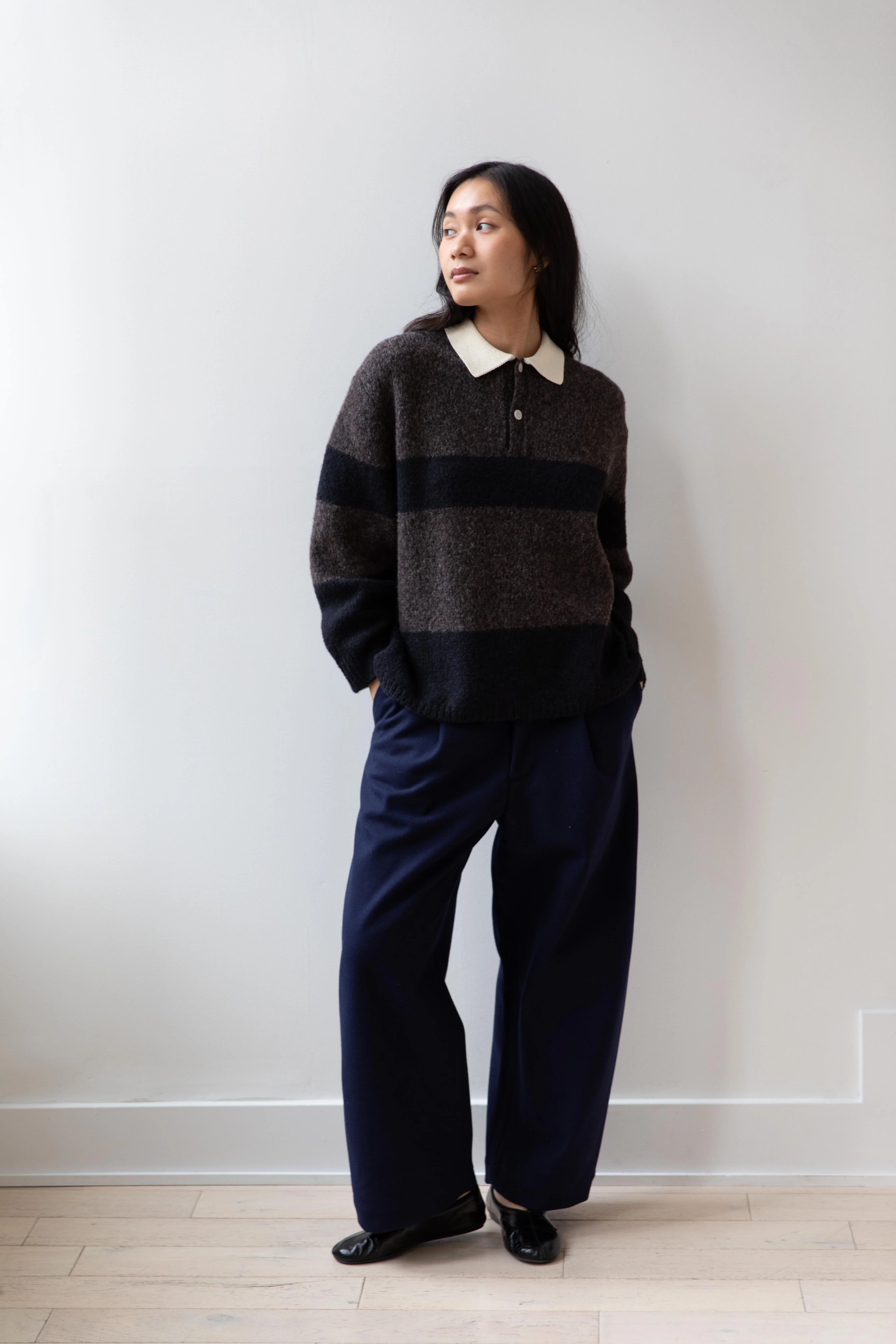 Aseedonclöud | Blushed Rugger Knit in Dark Brown - Image 13