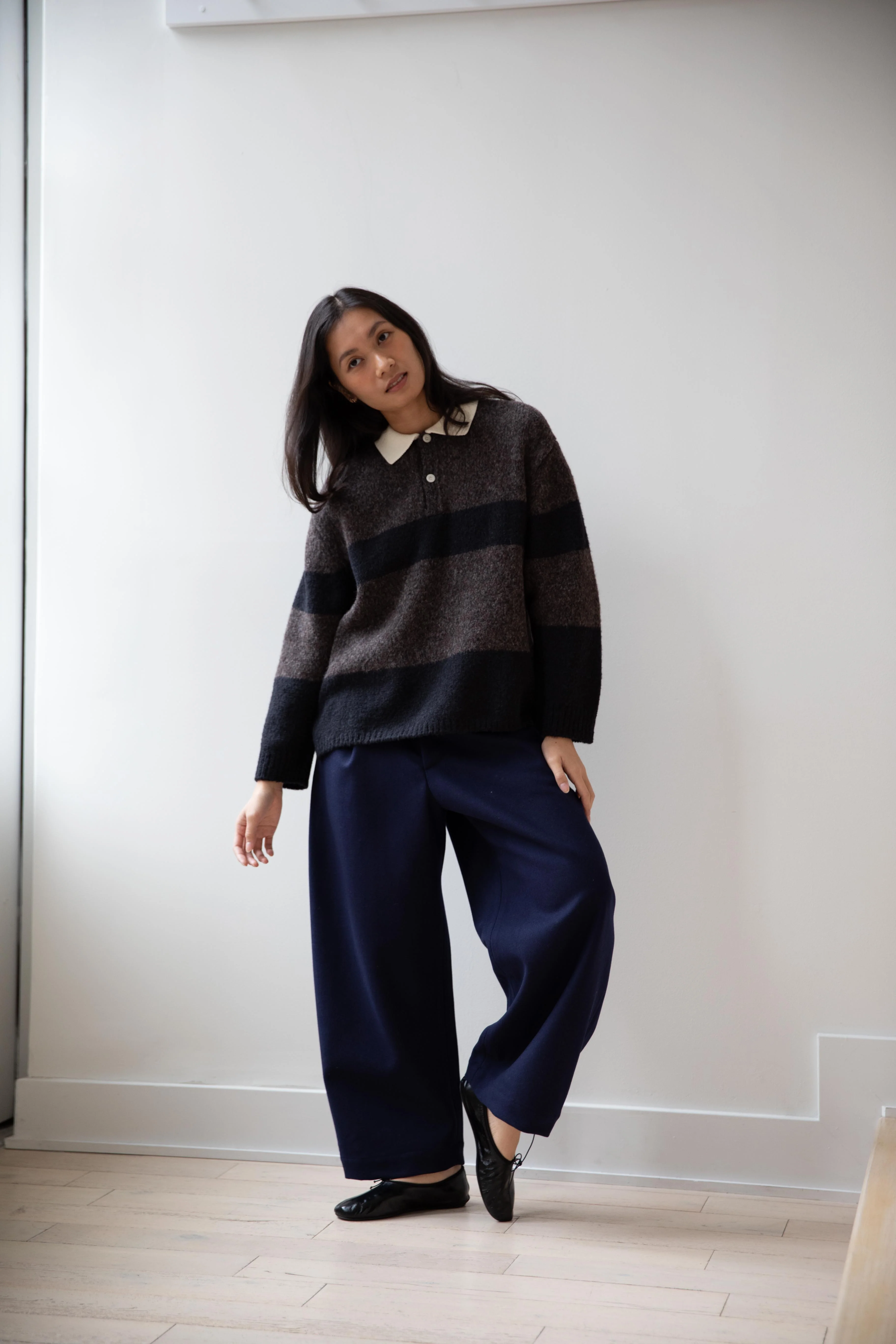 Aseedonclöud | Blushed Rugger Knit in Dark Brown - Image 16