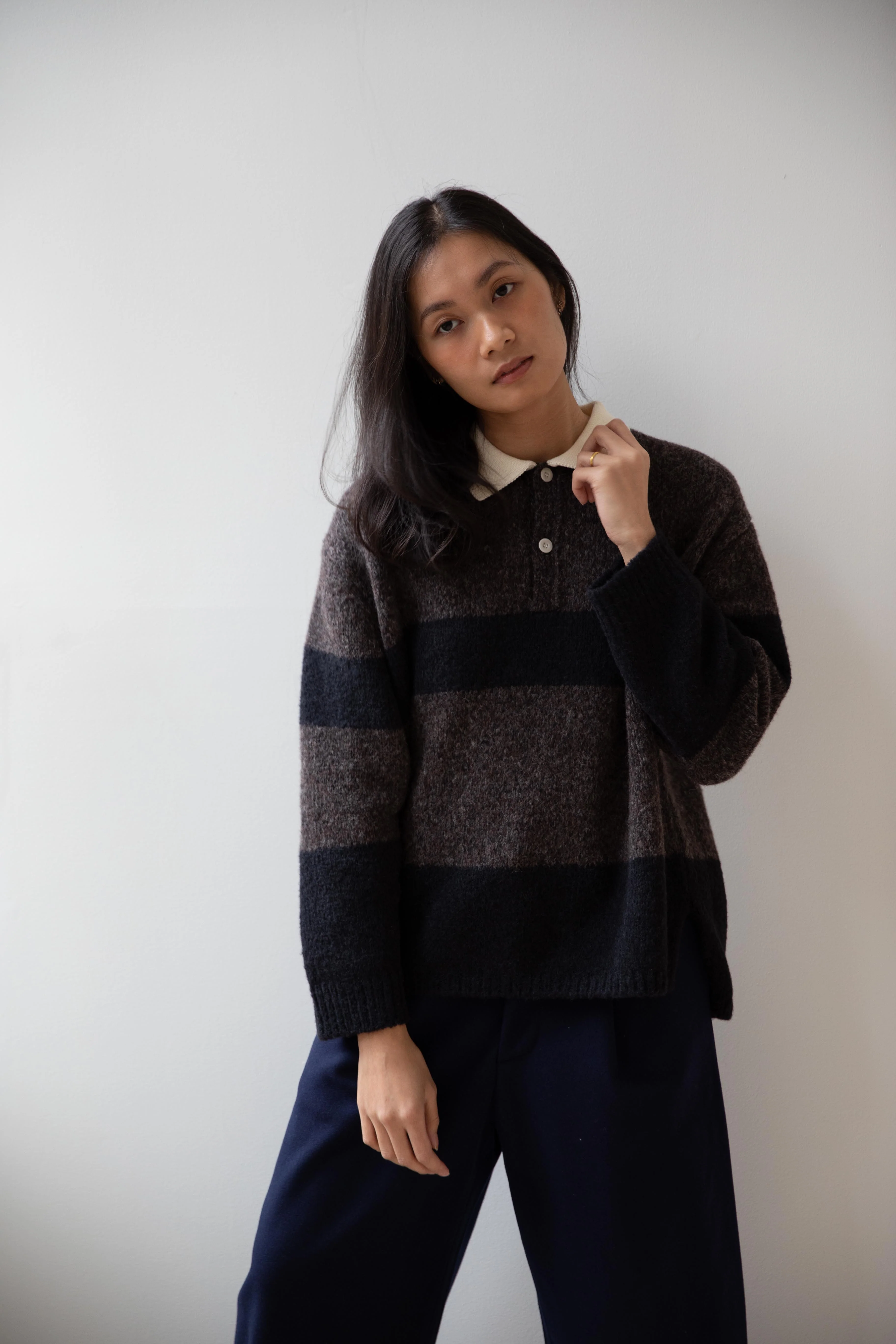 Aseedonclöud | Blushed Rugger Knit in Dark Brown - Image 21