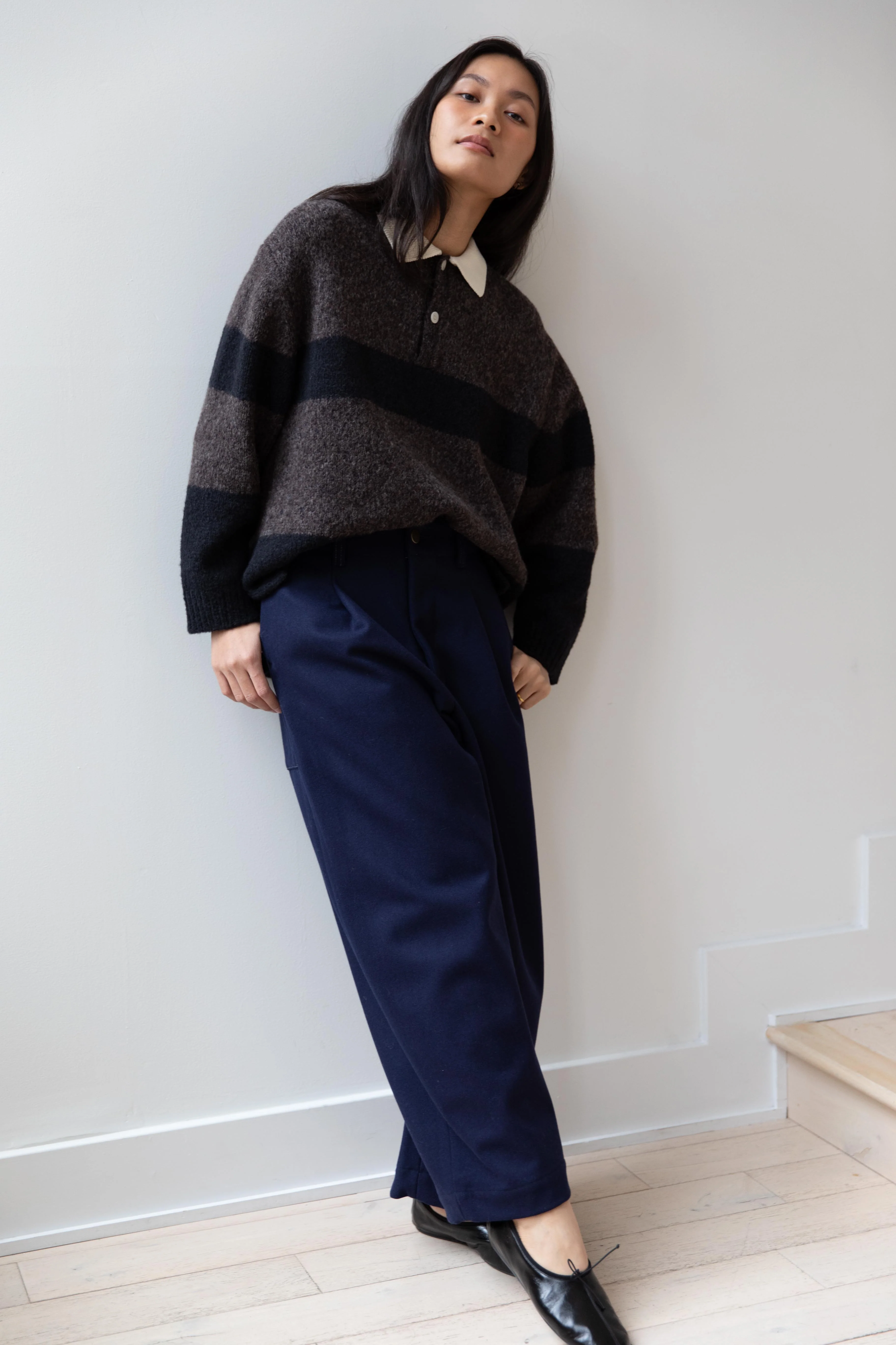 Aseedonclöud | Blushed Rugger Knit in Dark Brown - Image 27