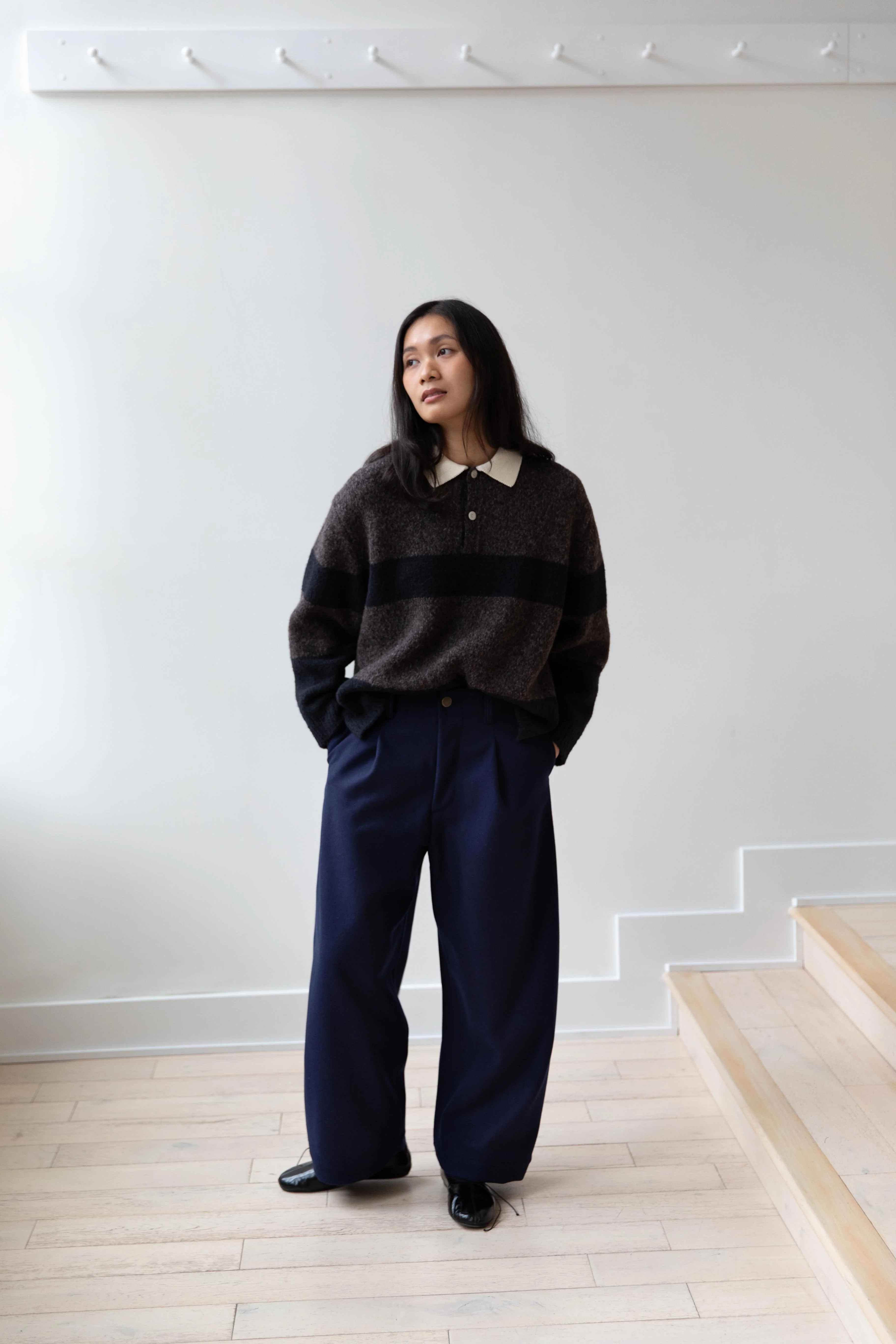 Aseedonclöud | Blushed Rugger Knit in Dark Brown - Image 28