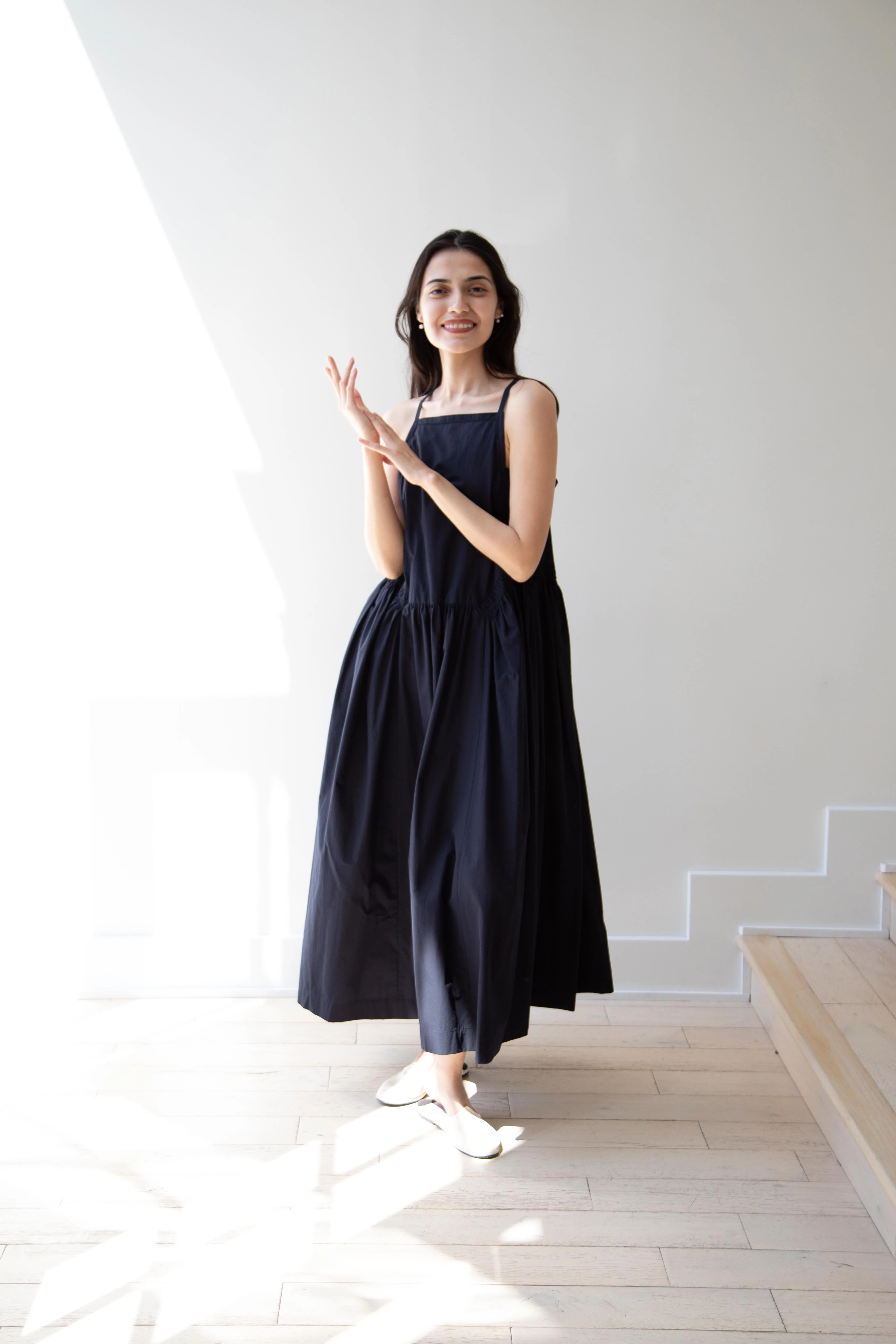 Aseedonclöud | Garden Instrumentalist Dress in Navy