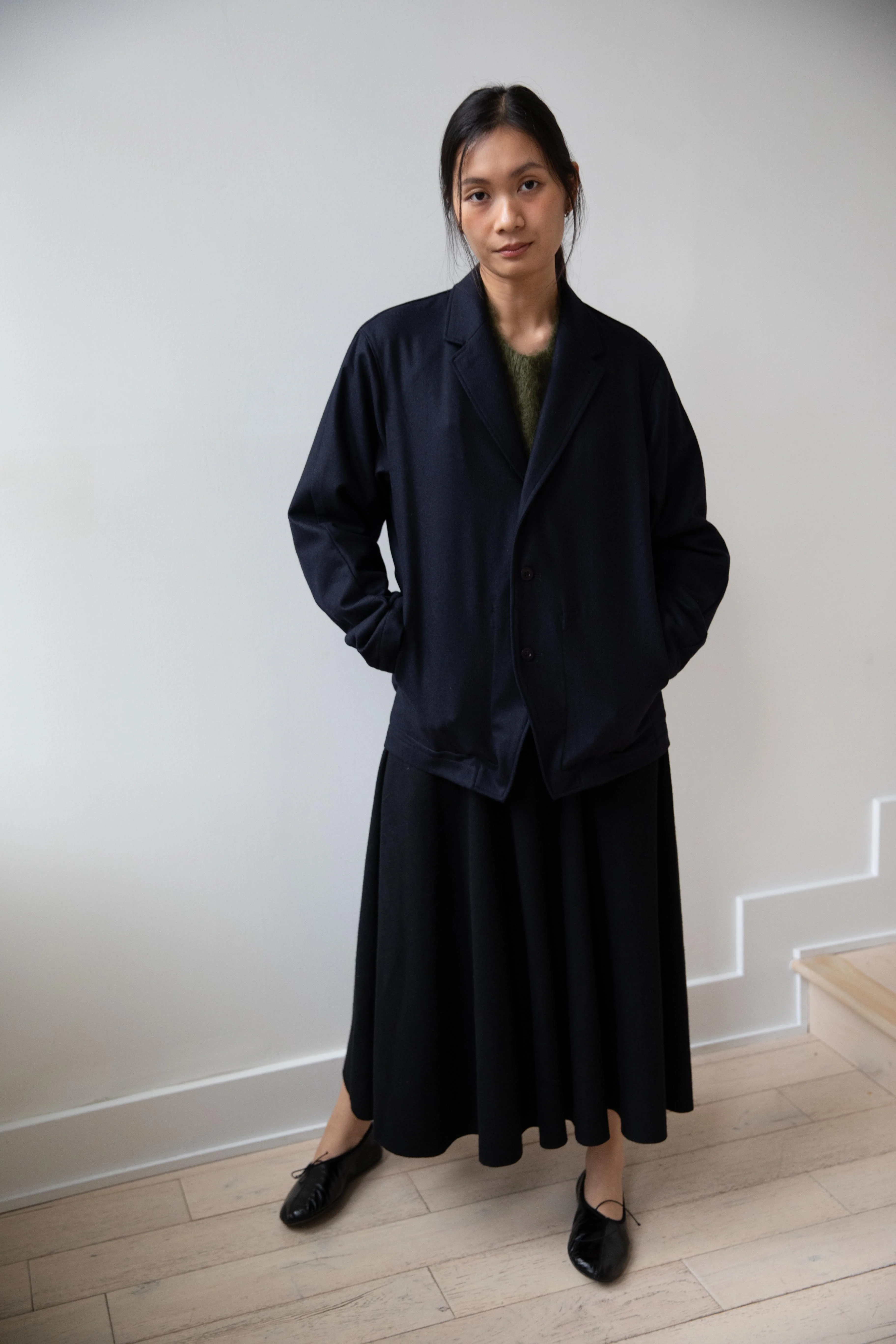 Aseedonclöud | HW Handsfree Jacket in Navy - Image 16