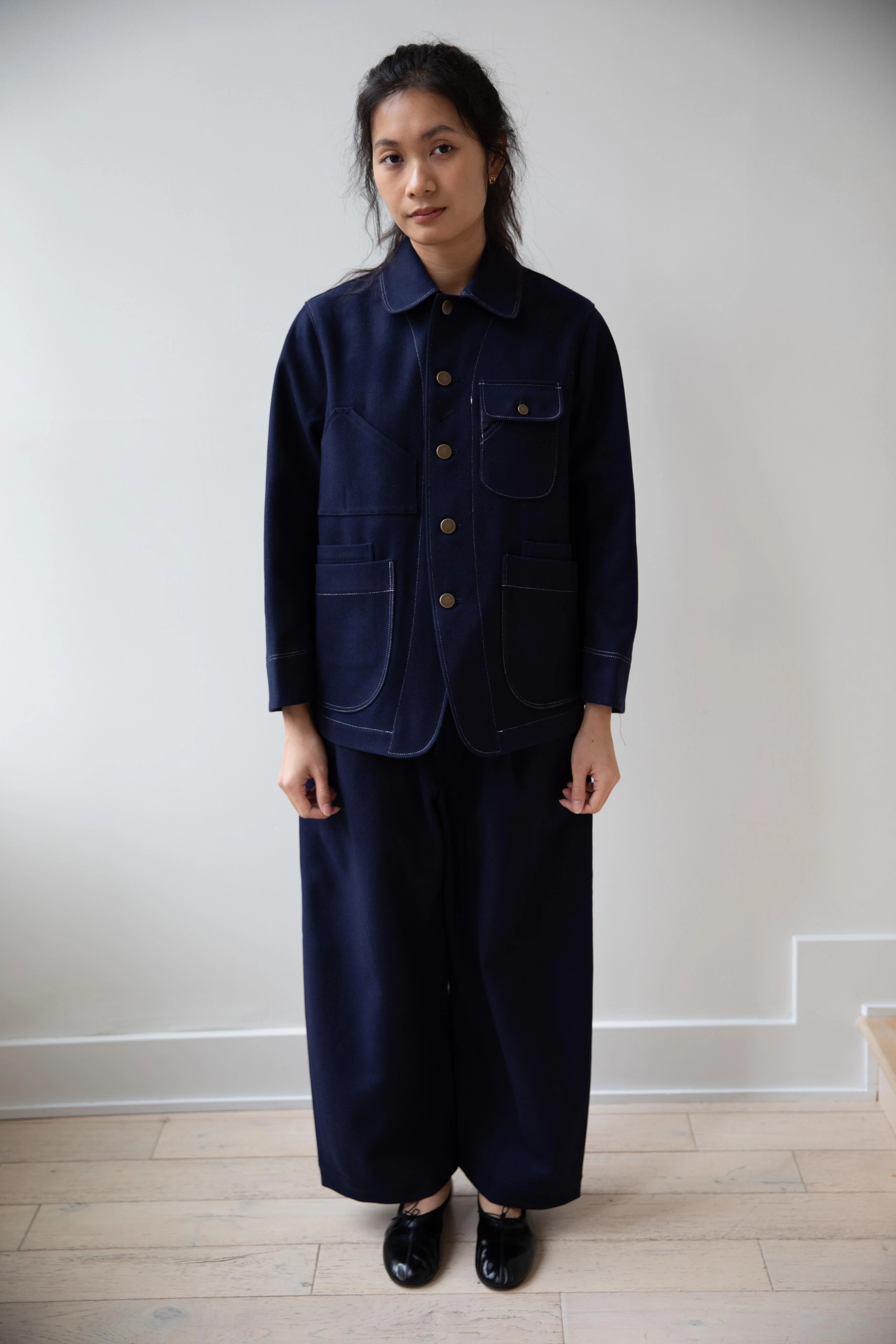Aseedonclöud | HW Meeting Jacket in Blue - Image 25