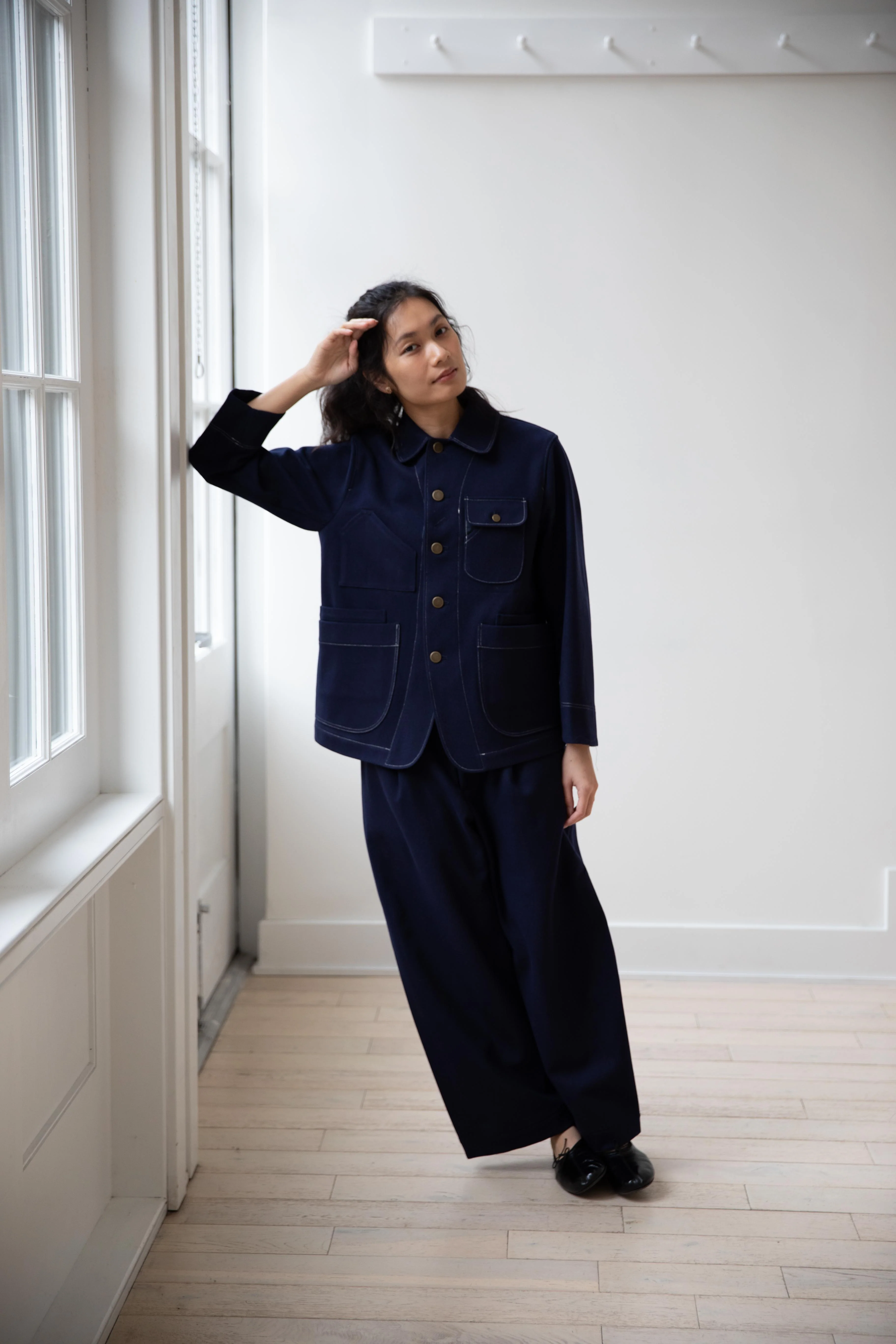 Aseedonclöud | HW Meeting Jacket in Blue - Image 8