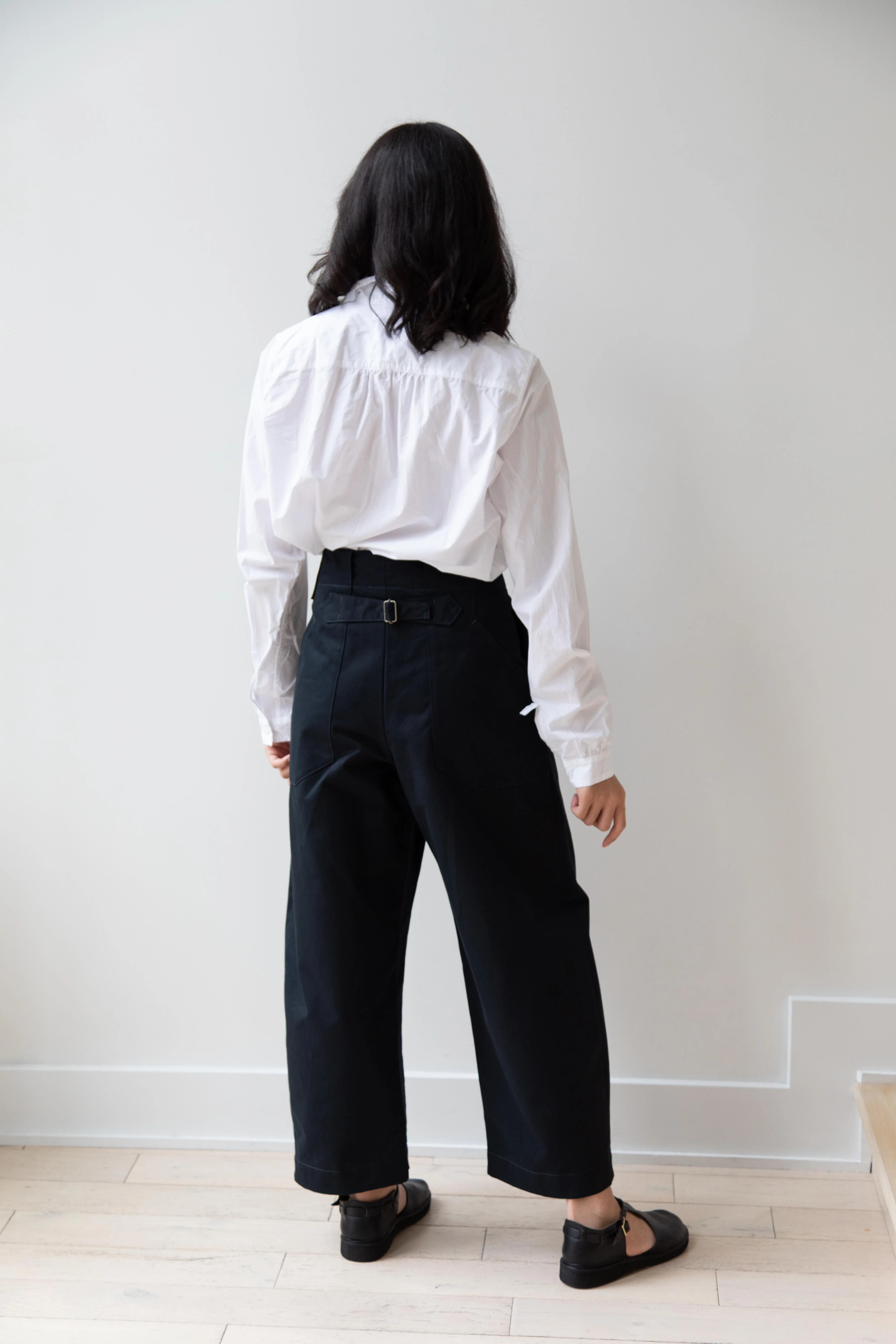 Aseedonclöud | HW Wide Trousers in Charcoal - Image 10