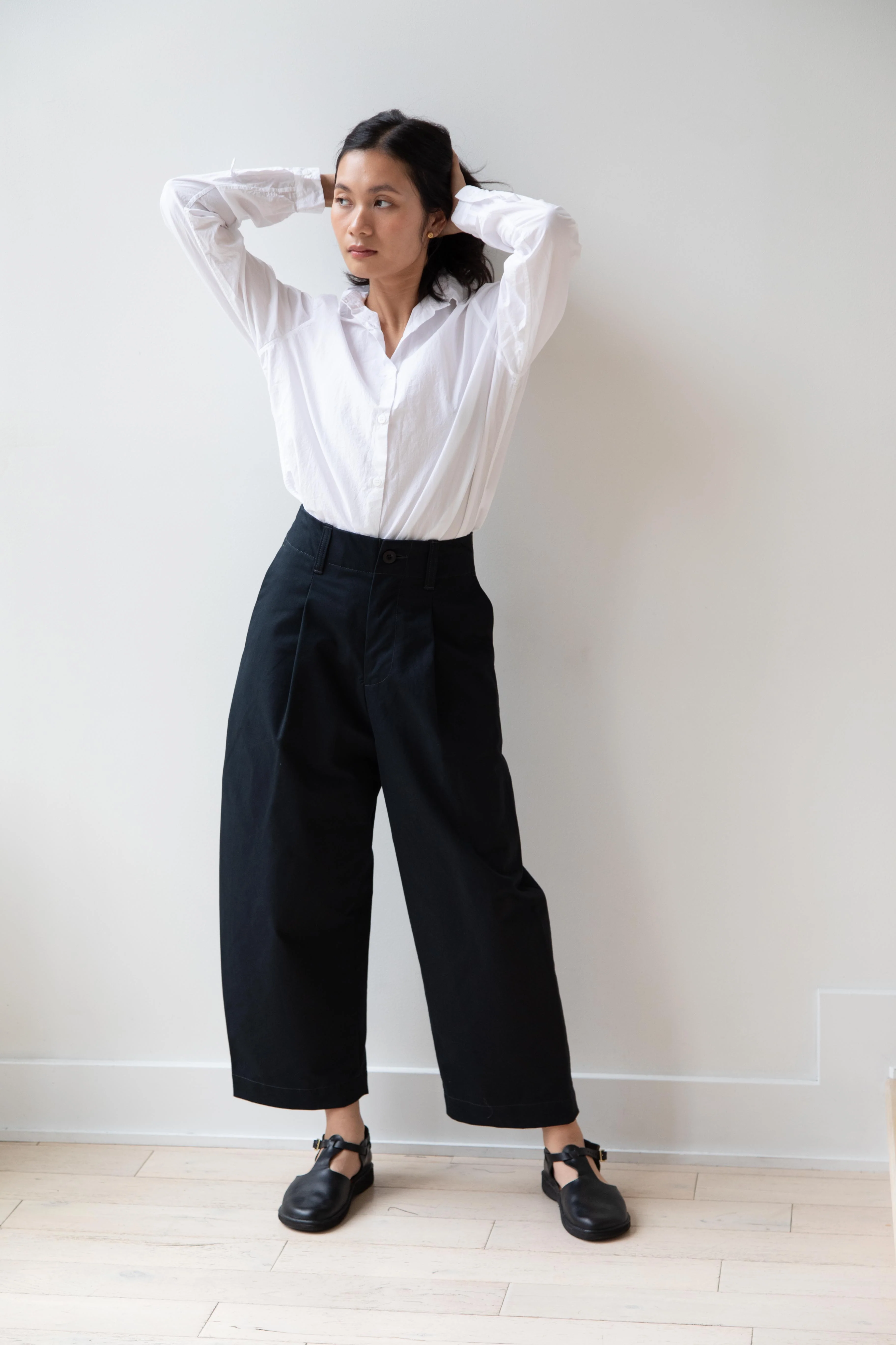 Aseedonclöud | HW Wide Trousers in Charcoal - Image 12
