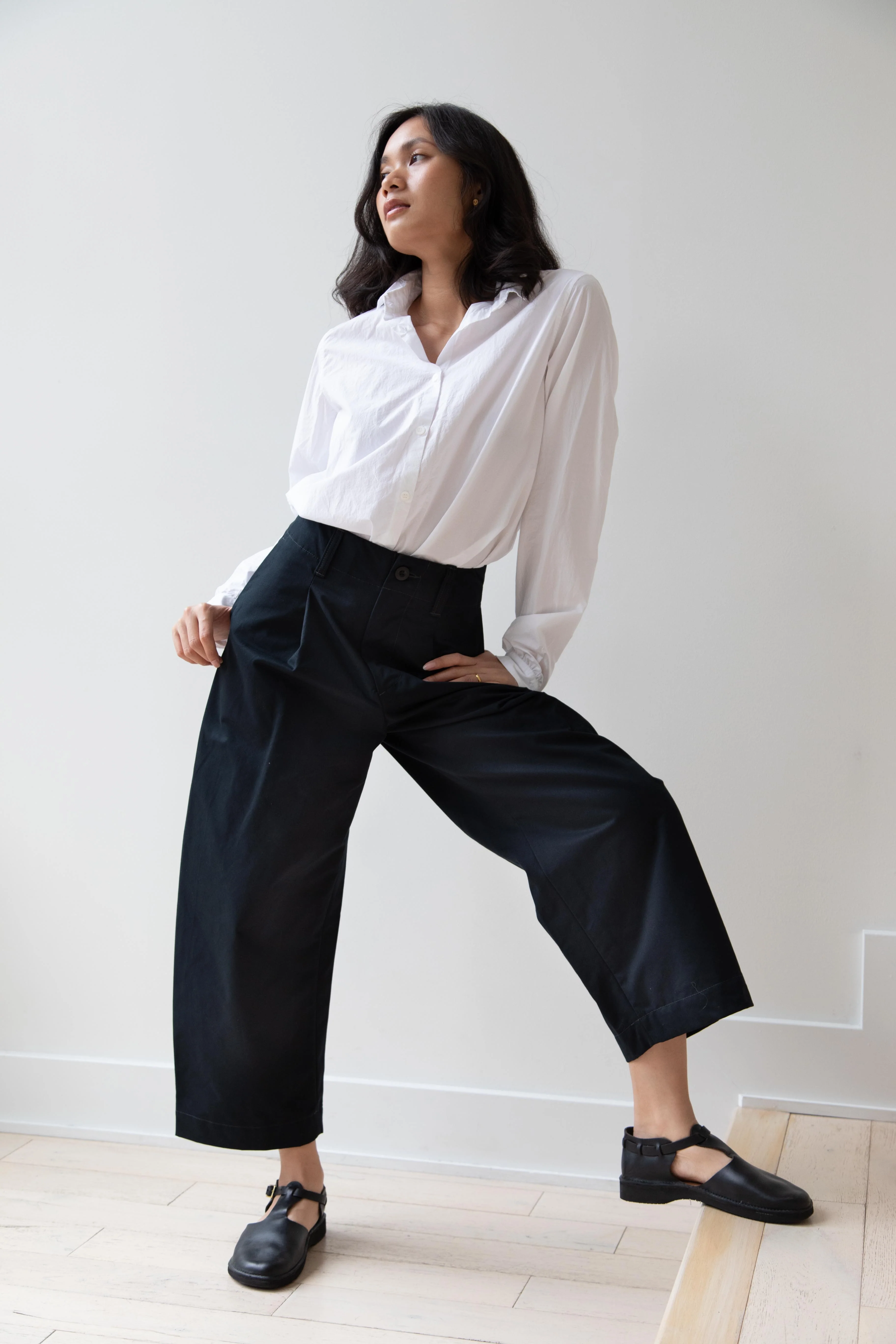 Aseedonclöud | HW Wide Trousers in Charcoal - Image 17