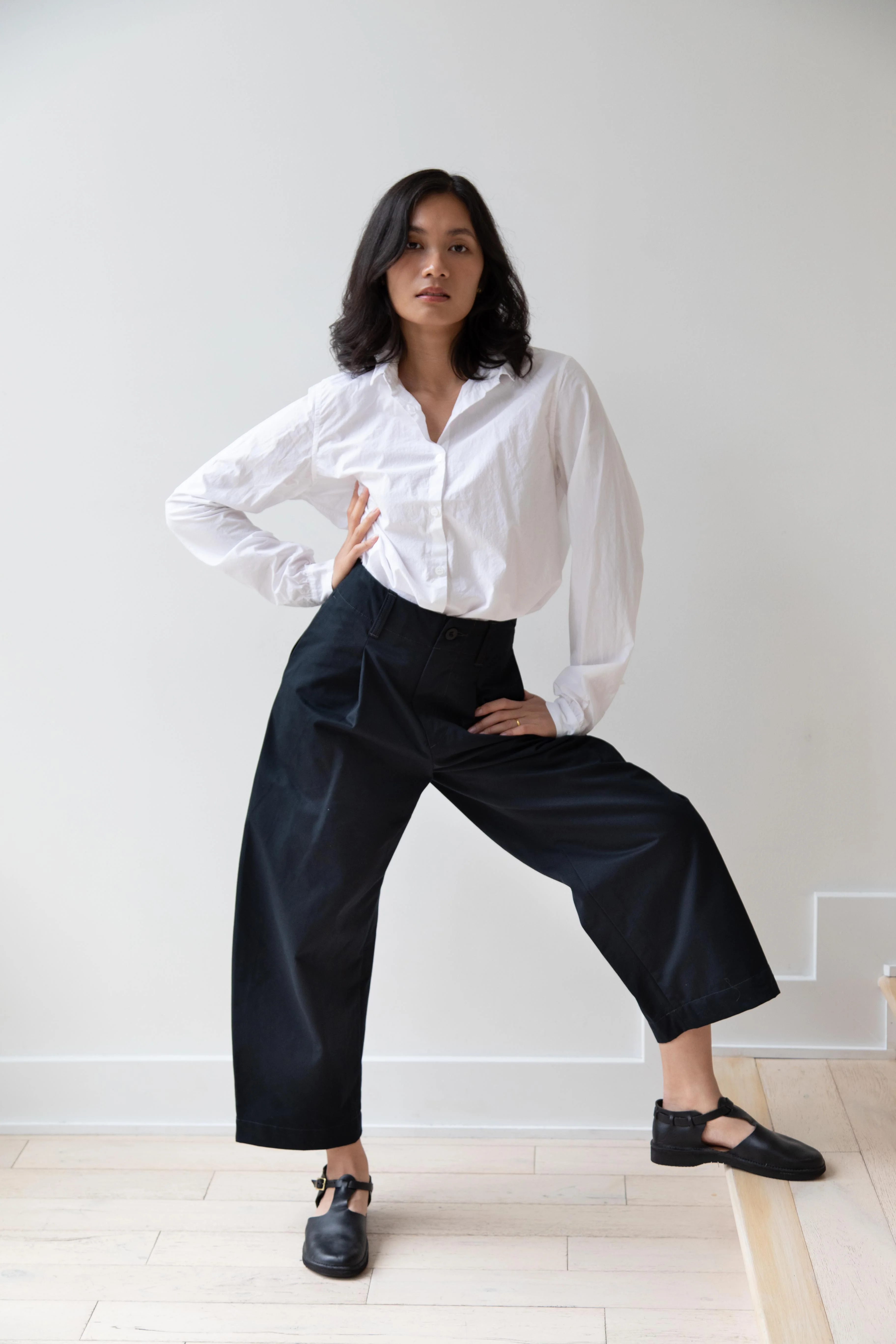 Aseedonclöud | HW Wide Trousers in Charcoal - Image 19