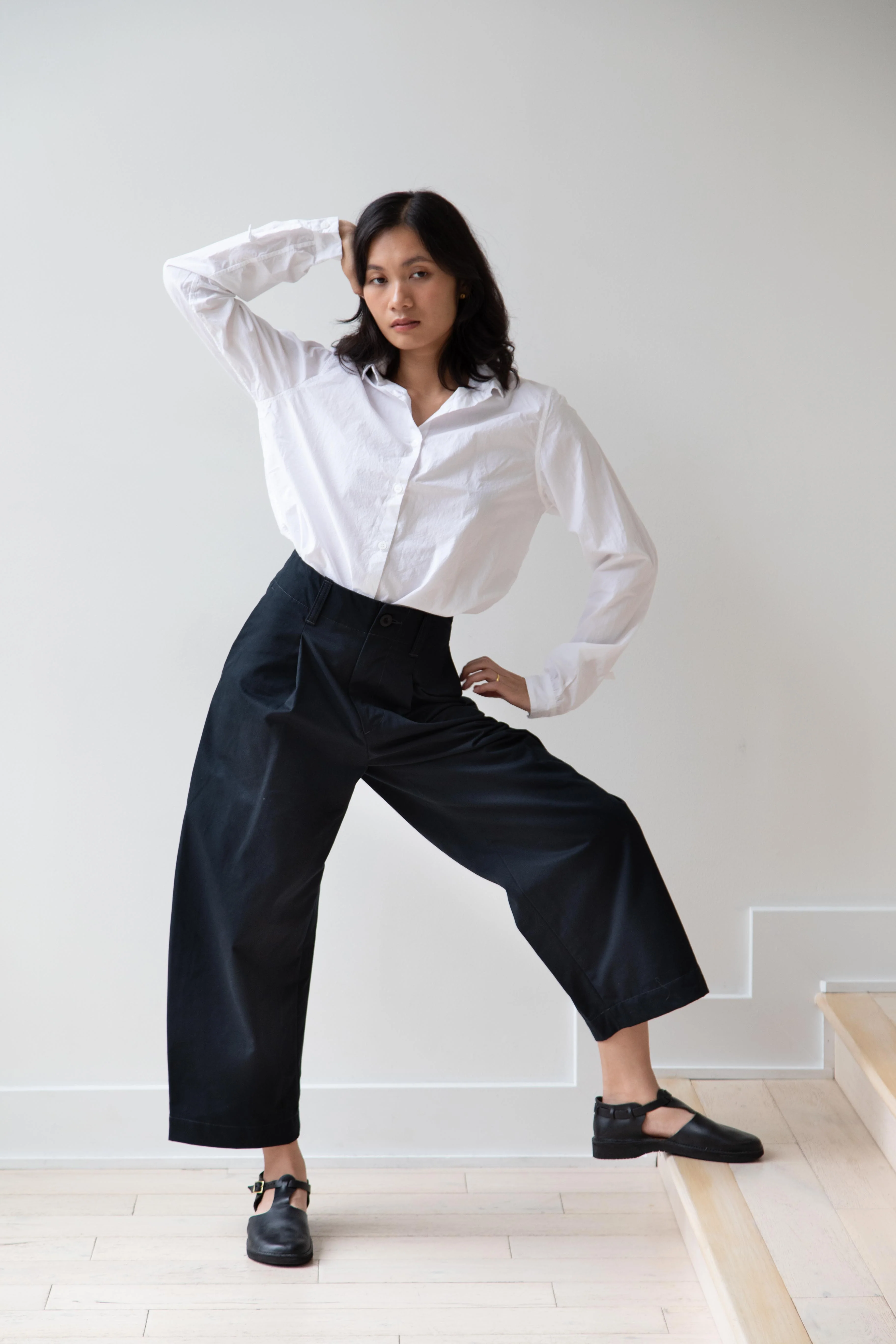 Aseedonclöud | HW Wide Trousers in Charcoal - Image 20